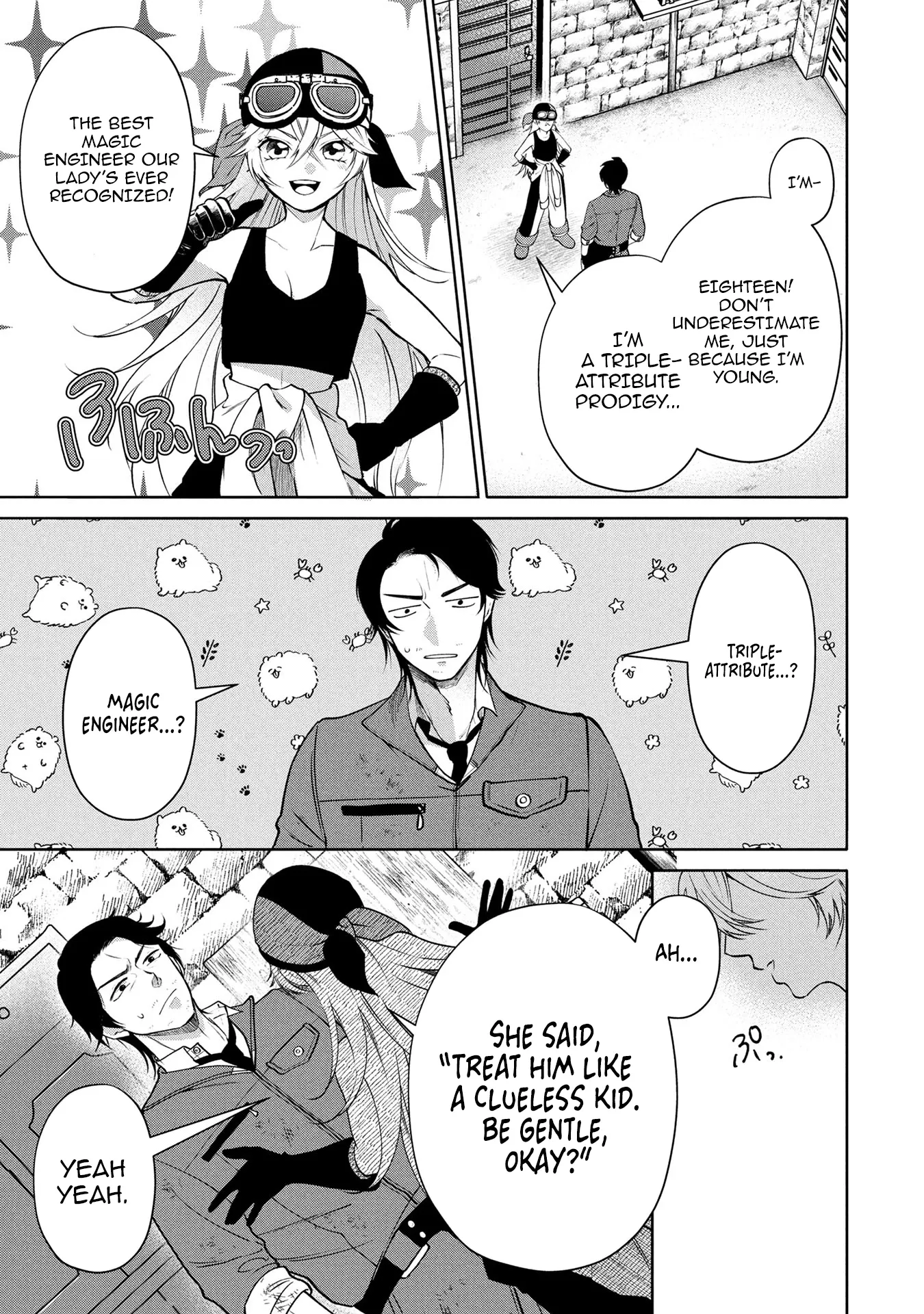 Single Middle-Aged Man’s Isekai Life Chapter 3 page 17 - 