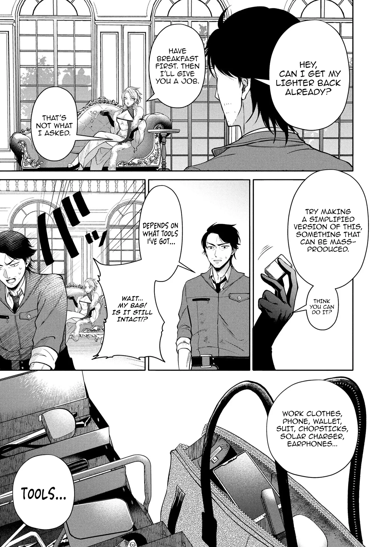 Single Middle-Aged Man’s Isekai Life Chapter 3 page 5 - 