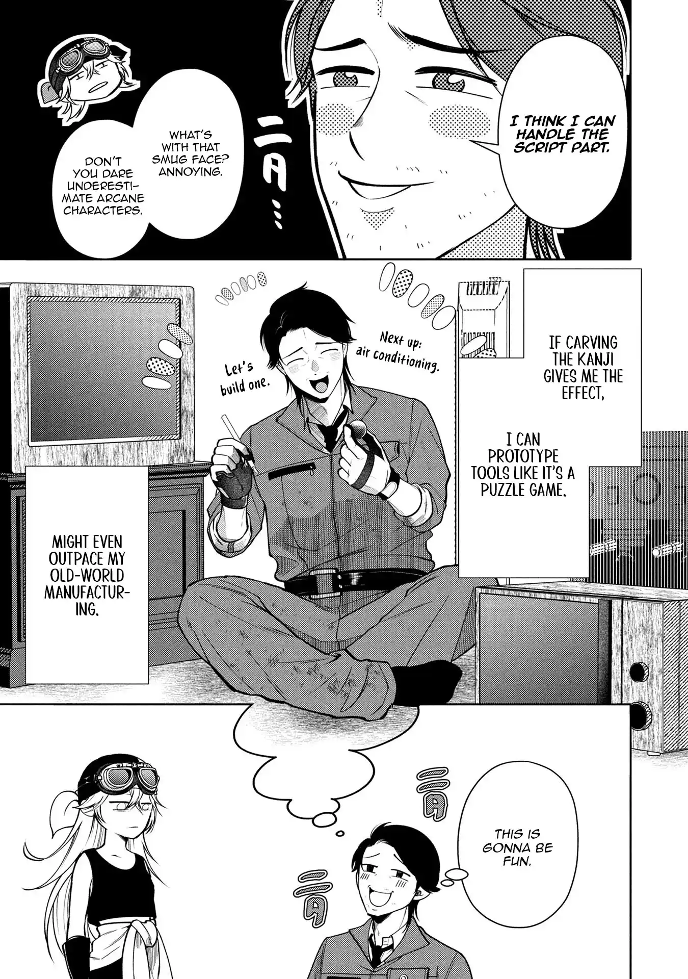 Single Middle-Aged Man’s Isekai Life Chapter 5 page 13 - 