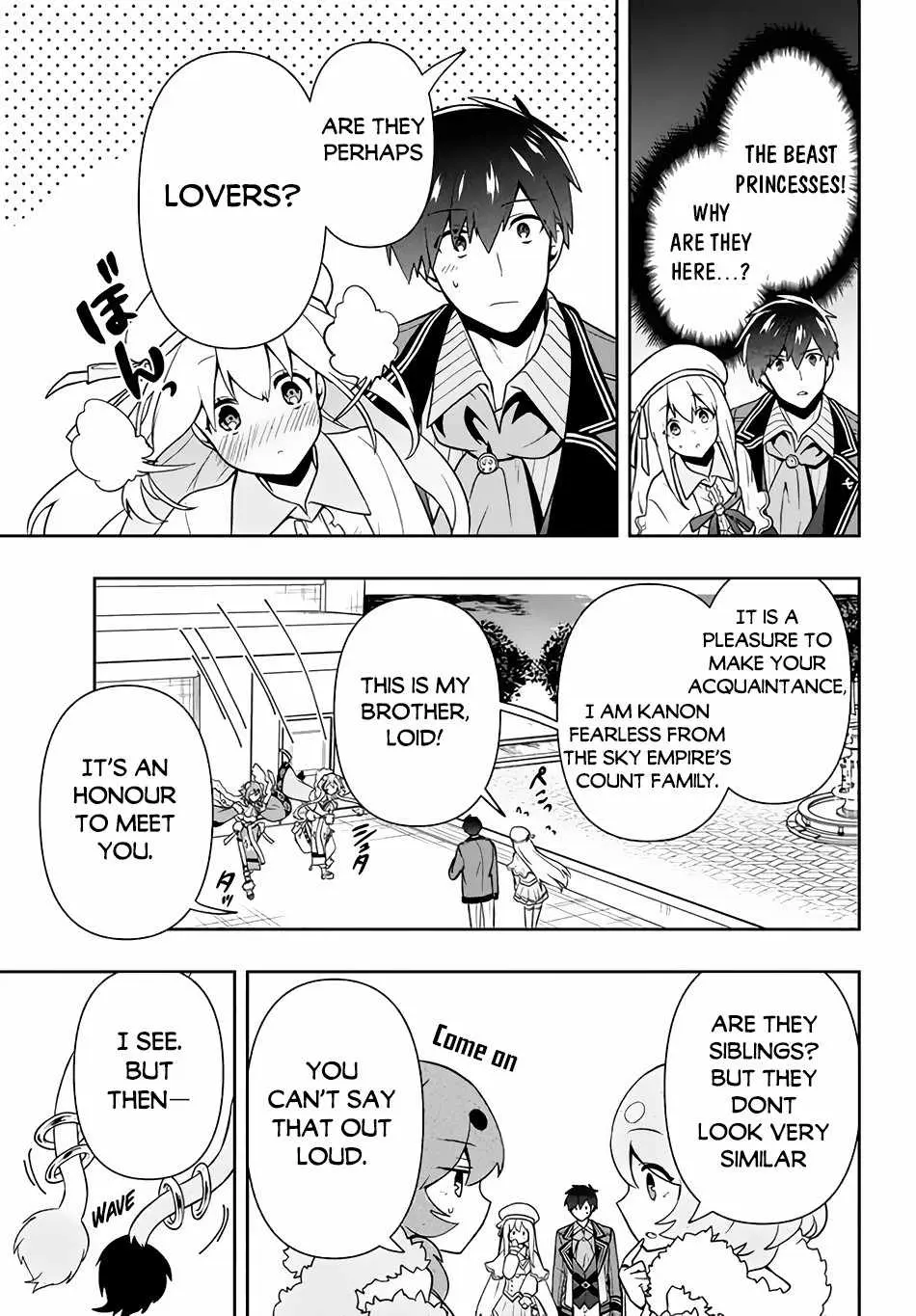 SIX PRINCESSES FALL IN LOVE WITH GOD GUARDIAN Chapter 12 page 4 - 