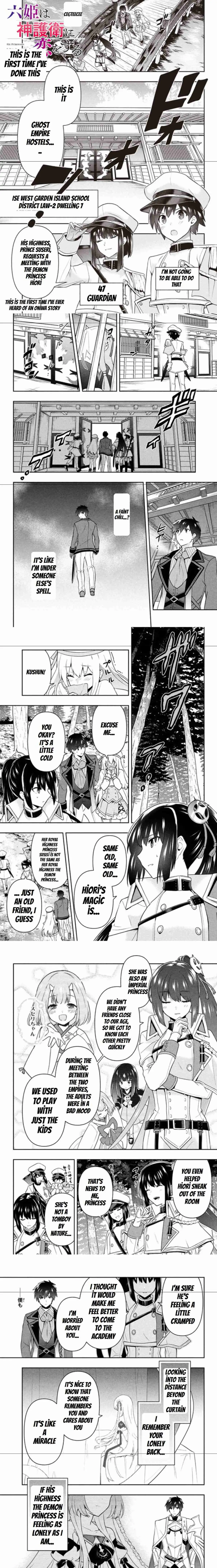 SIX PRINCESSES FALL IN LOVE WITH GOD GUARDIAN Chapter 21 page 1 - 