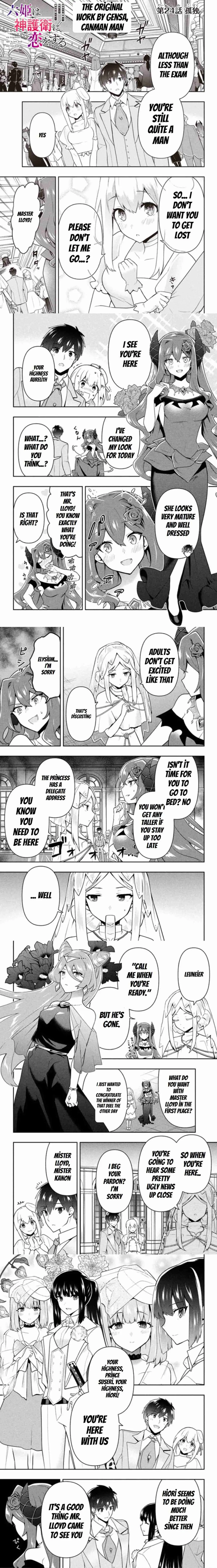 SIX PRINCESSES FALL IN LOVE WITH GOD GUARDIAN Chapter 24 page 1 - 
