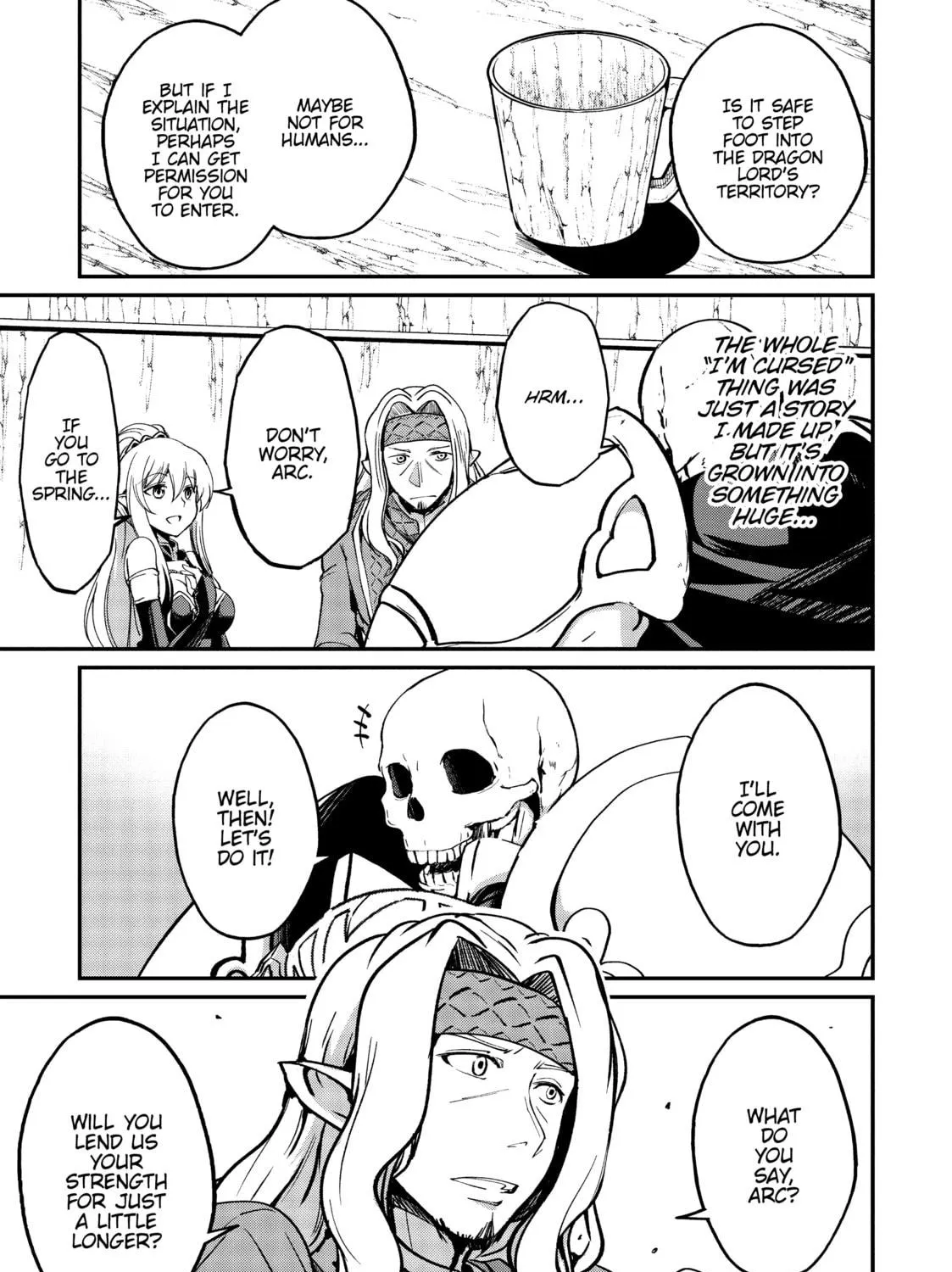Skeleton Knight in Another World Chapter 10 page 35 - 