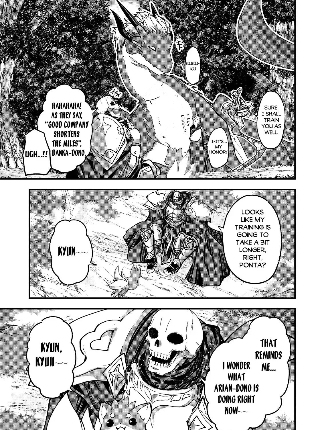 Skeleton Knight in Another World Chapter 2.2 page 34 - 