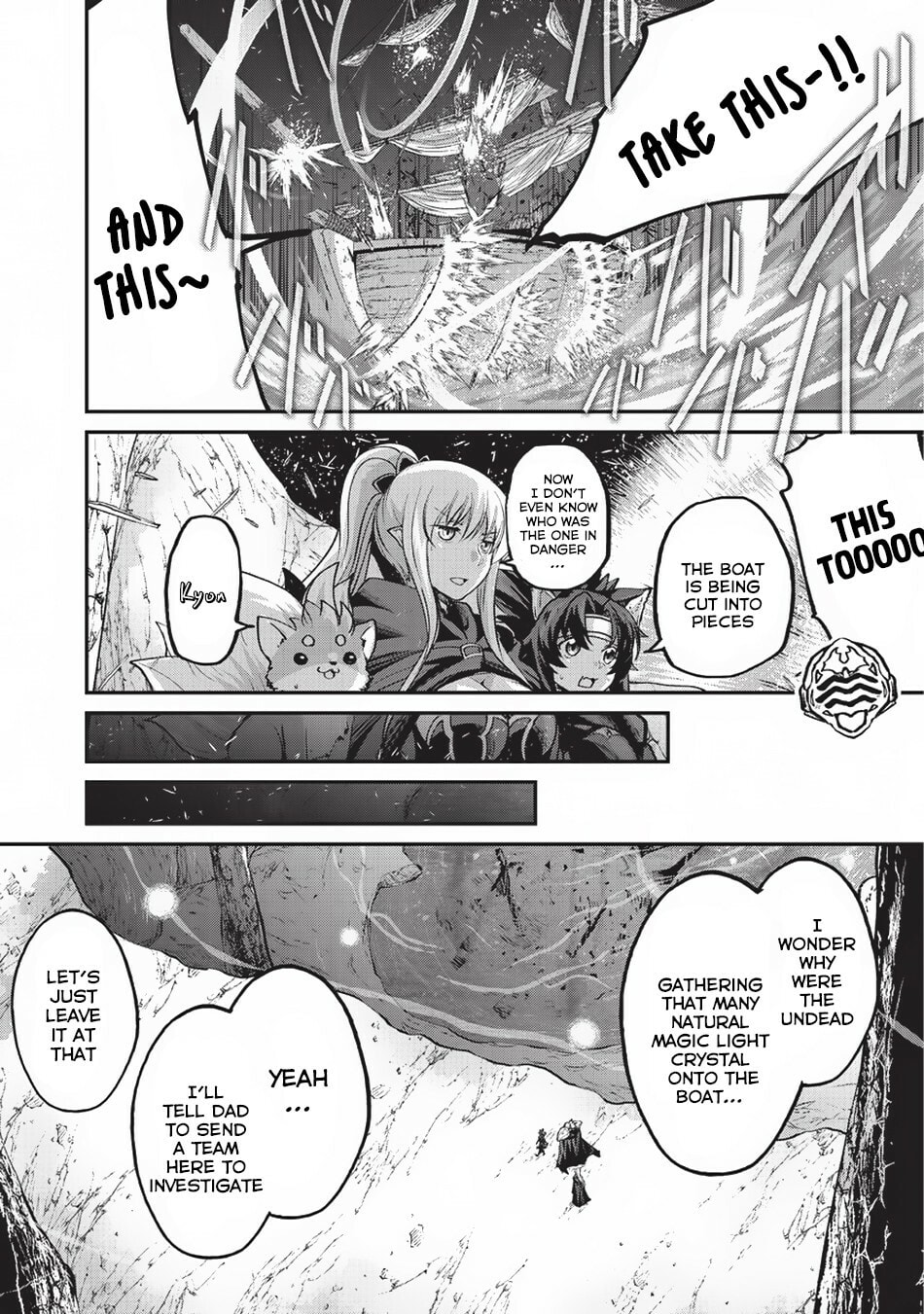 Skeleton Knight in Another World Chapter 22.2 page 12 - 