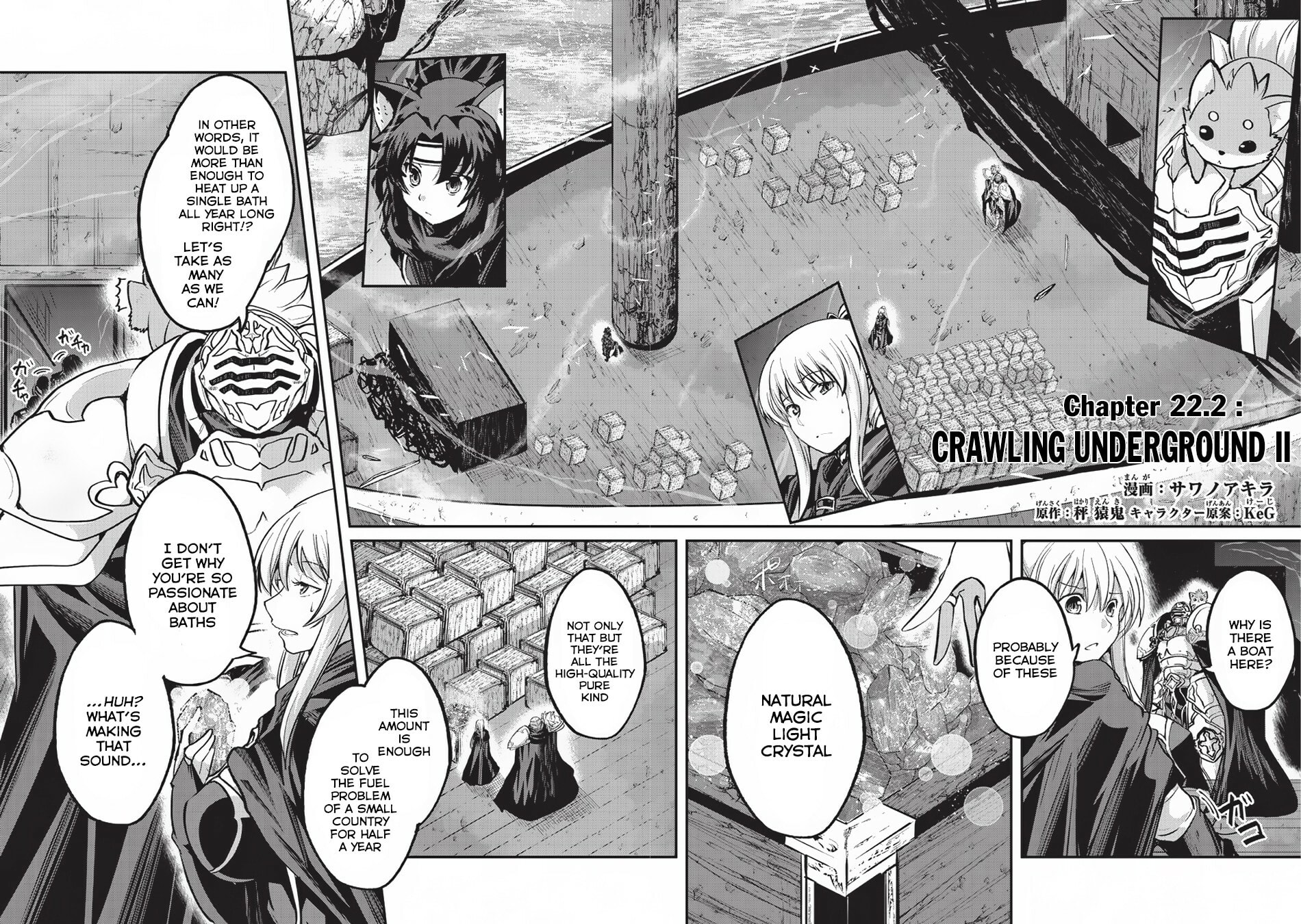 Skeleton Knight in Another World Chapter 22.2 page 3 - 