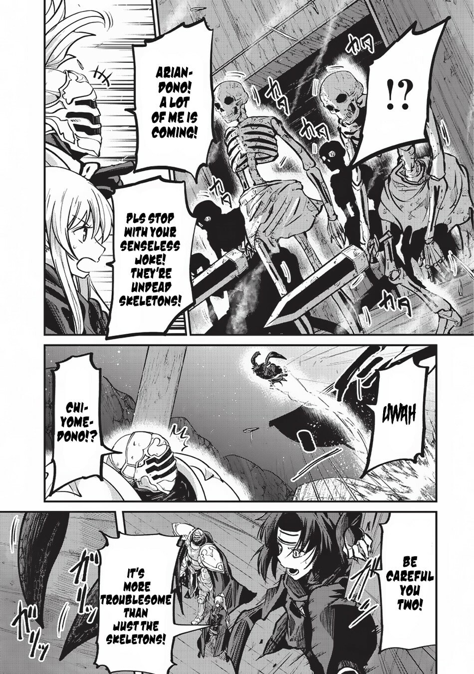 Skeleton Knight in Another World Chapter 22.2 page 4 - 