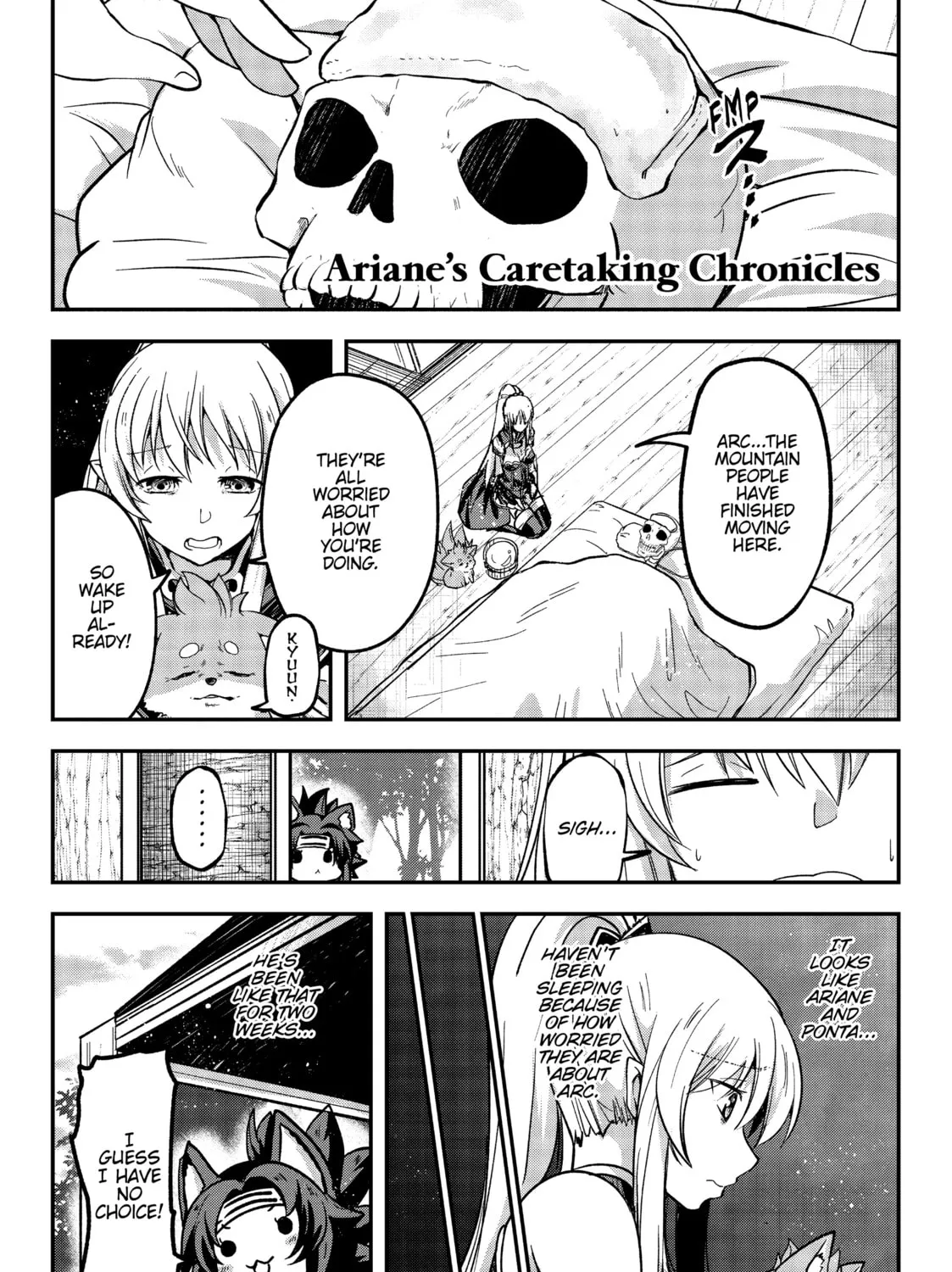 Skeleton Knight in Another World Chapter 25.5 page 1 - 