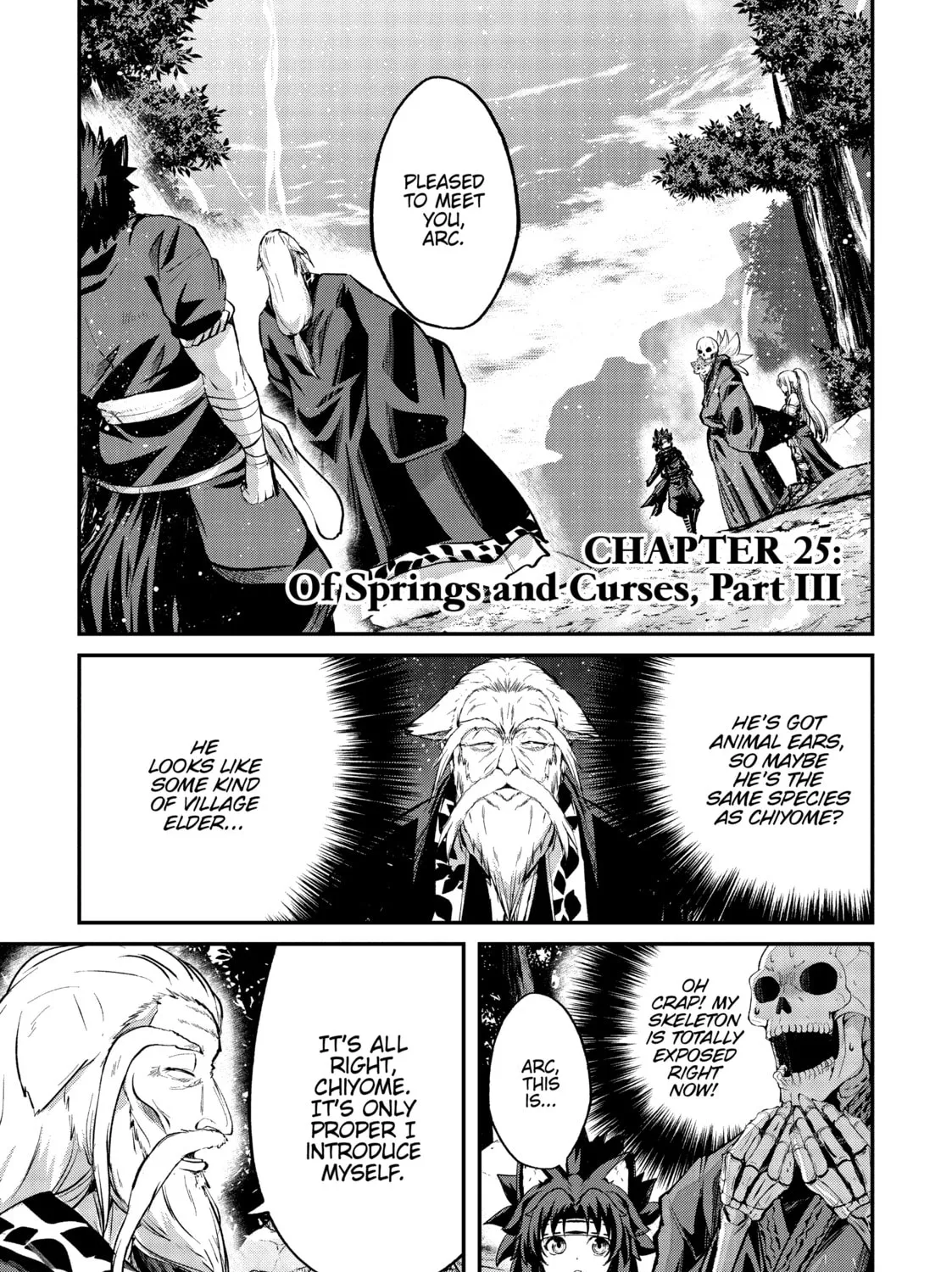 Skeleton Knight in Another World Chapter 25 page 1 - 