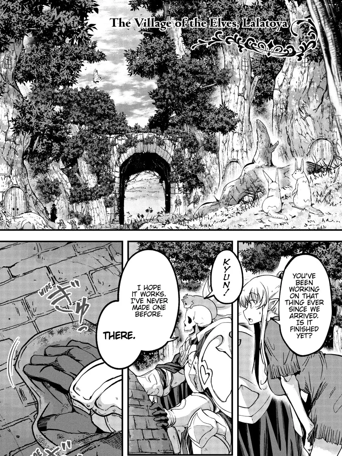 Skeleton Knight in Another World Chapter 34 page 1 - 