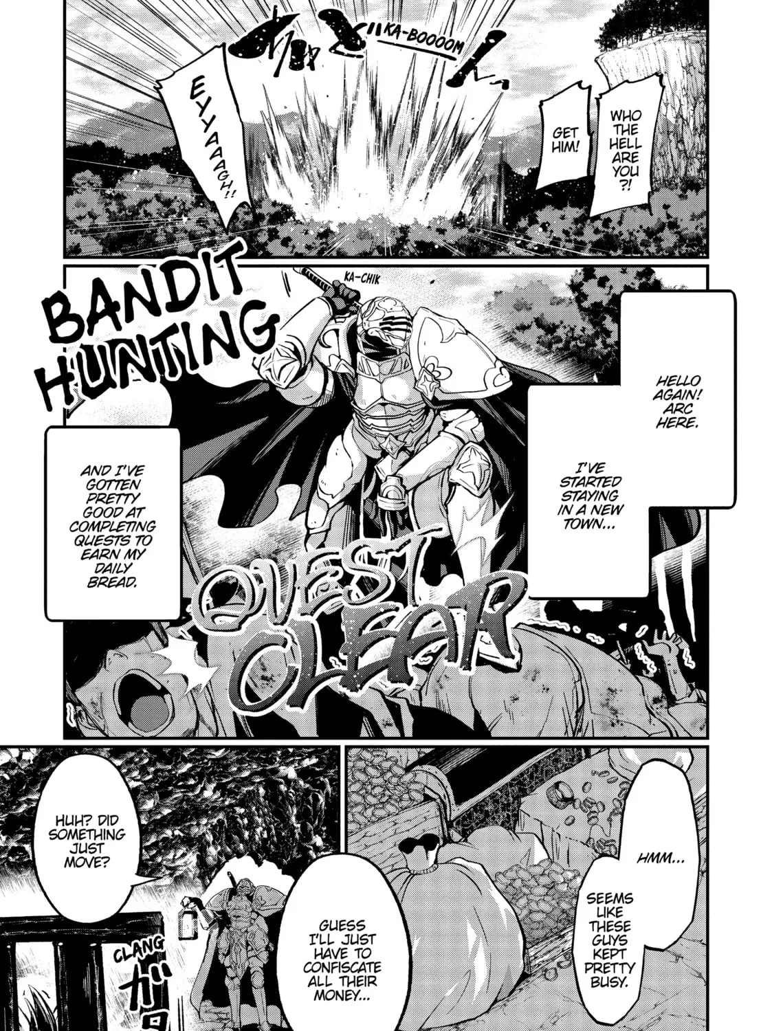 Skeleton Knight in Another World Chapter 4 page 1 - 