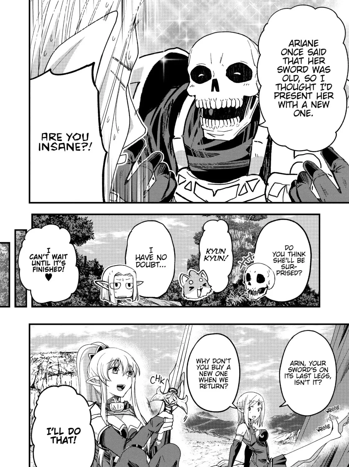 Skeleton Knight in Another World Chapter 51.5 page 21 - 