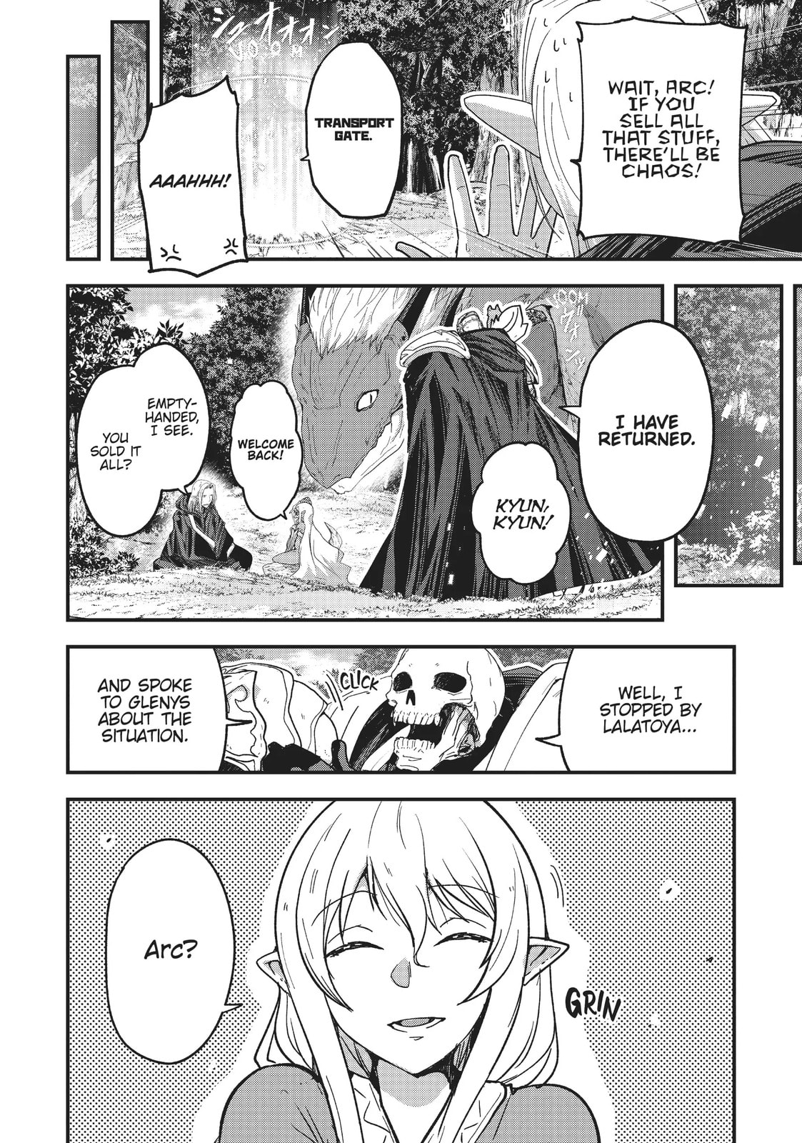 Skeleton Knight in Another World Chapter 51.6 page 4 - 