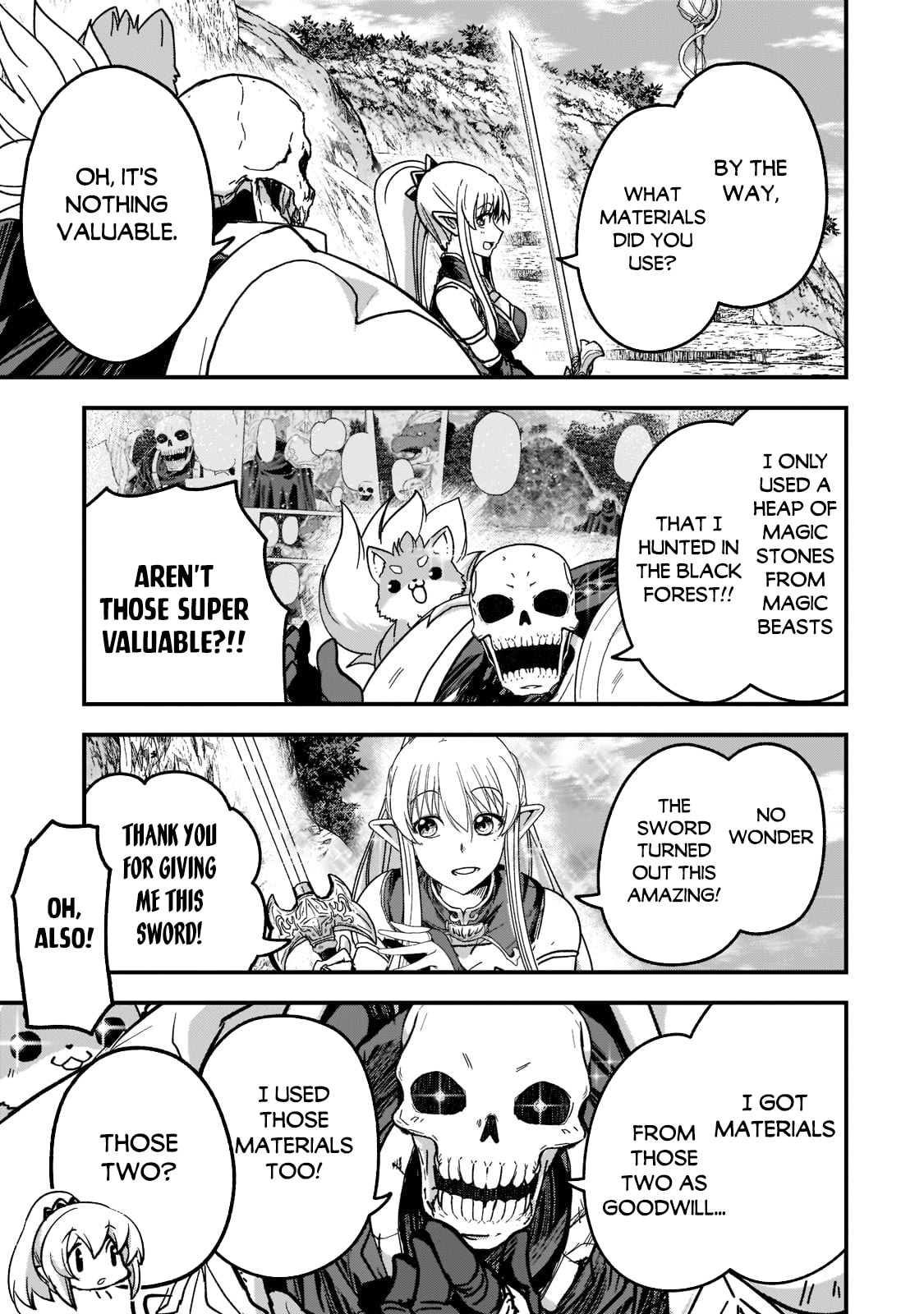 Skeleton Knight in Another World Chapter 55.2 page 13 - 