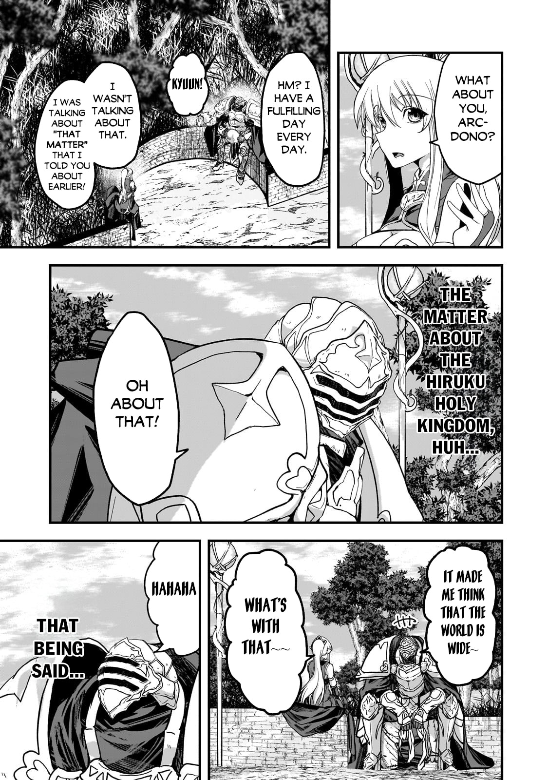 Skeleton Knight in Another World Chapter 59.1 page 8 - 