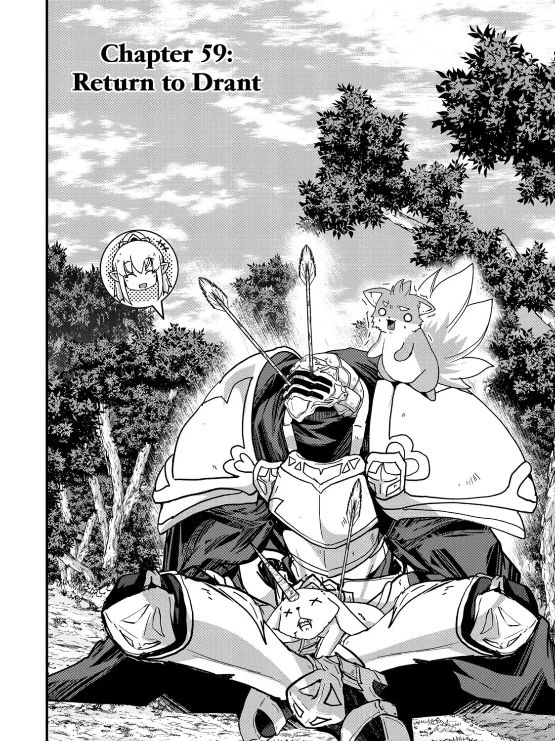 Skeleton Knight in Another World Chapter 59 page 7 - 