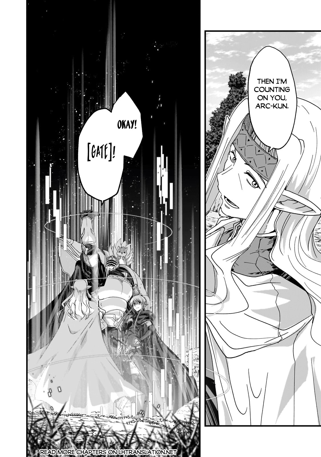 Skeleton Knight in Another World Chapter 60.1 page 11 - 