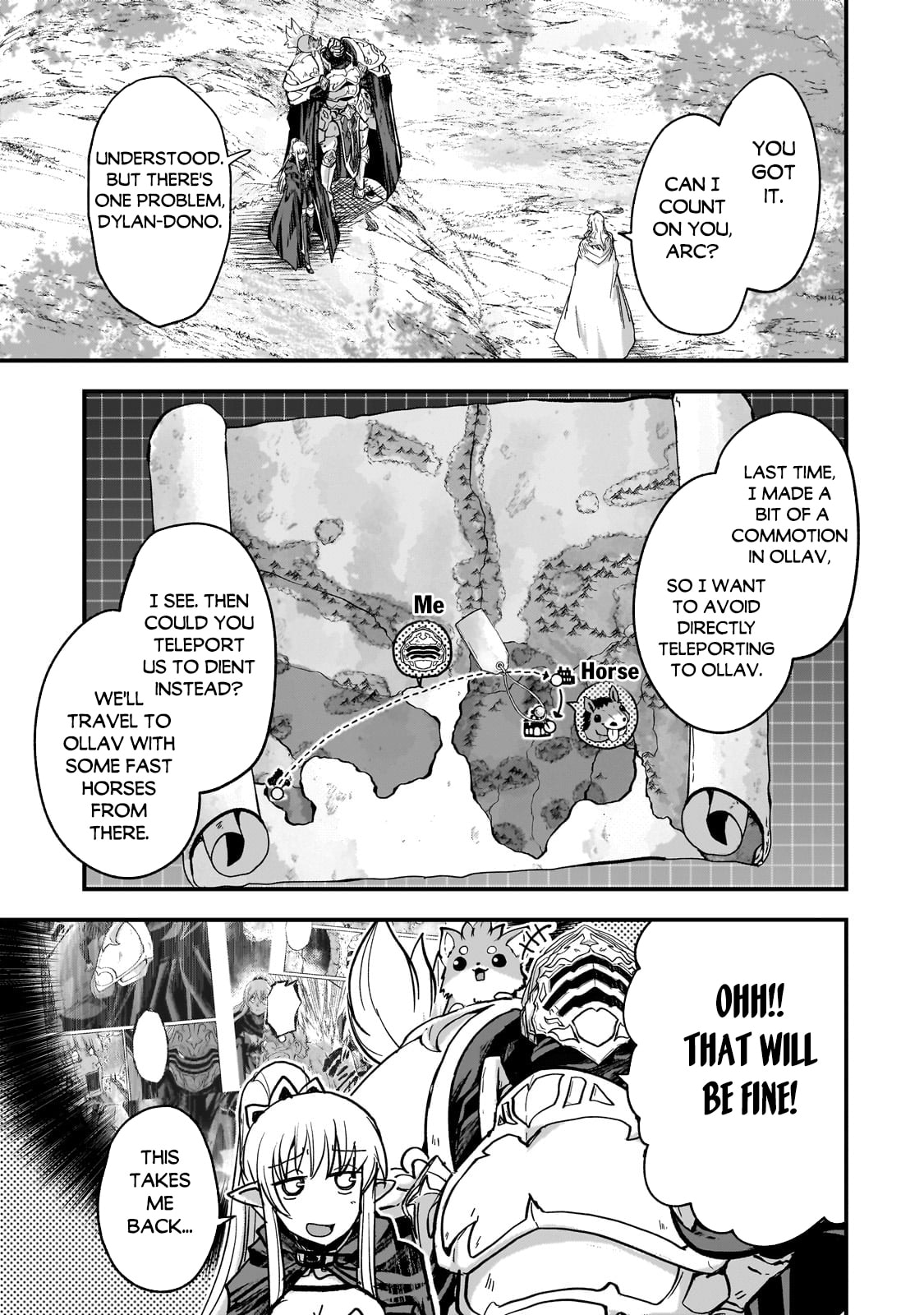 Skeleton Knight in Another World Chapter 60.1 page 10 - 