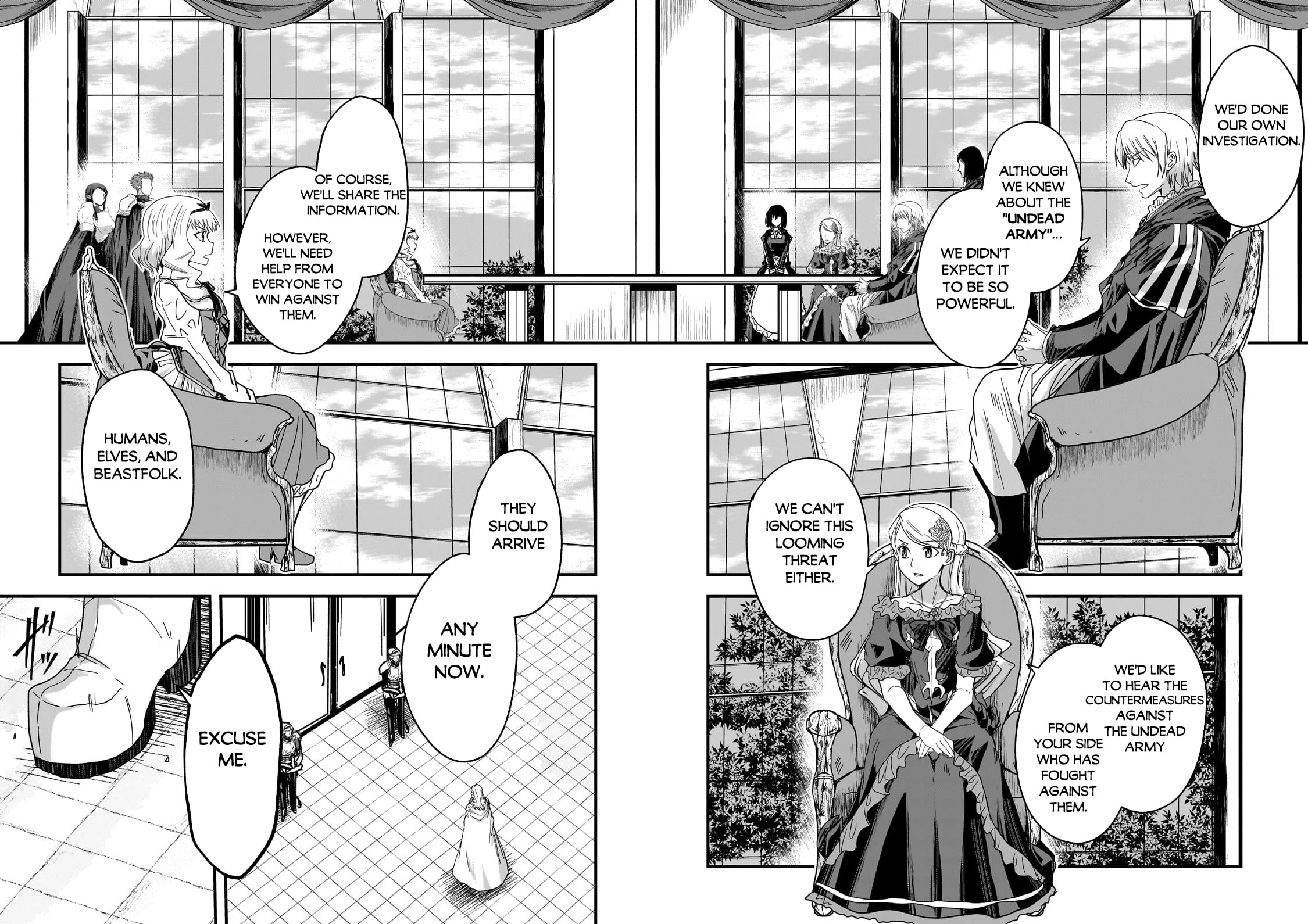Skeleton Knight in Another World Chapter 60.2 page 4 - 