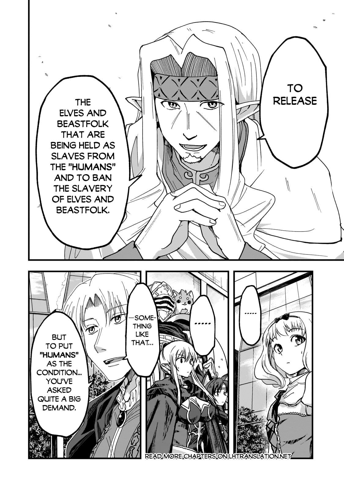 Skeleton Knight in Another World Chapter 61.1 page 10 - 