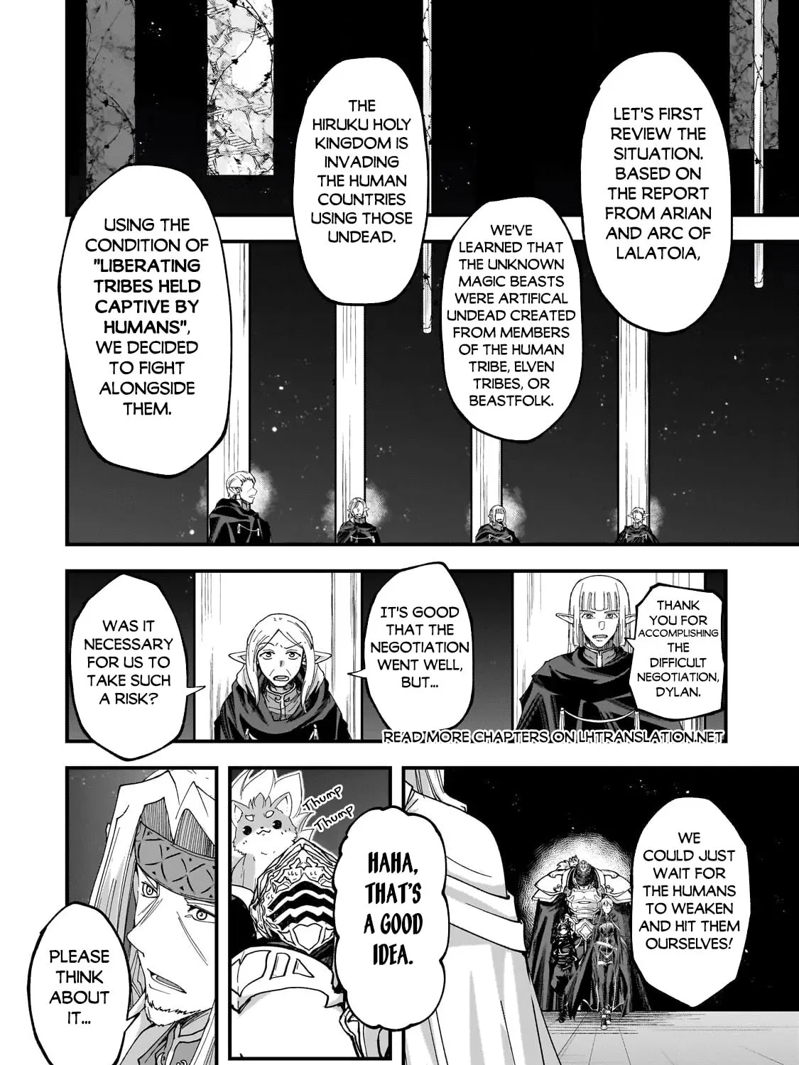 Skeleton Knight in Another World Chapter 62.2 page 6 - 