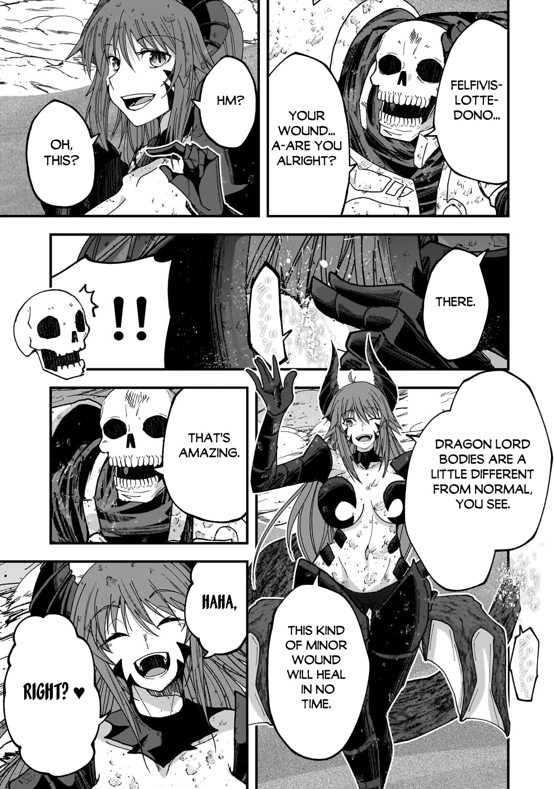 Skeleton Knight in Another World Chapter 66.1 page 4 - 