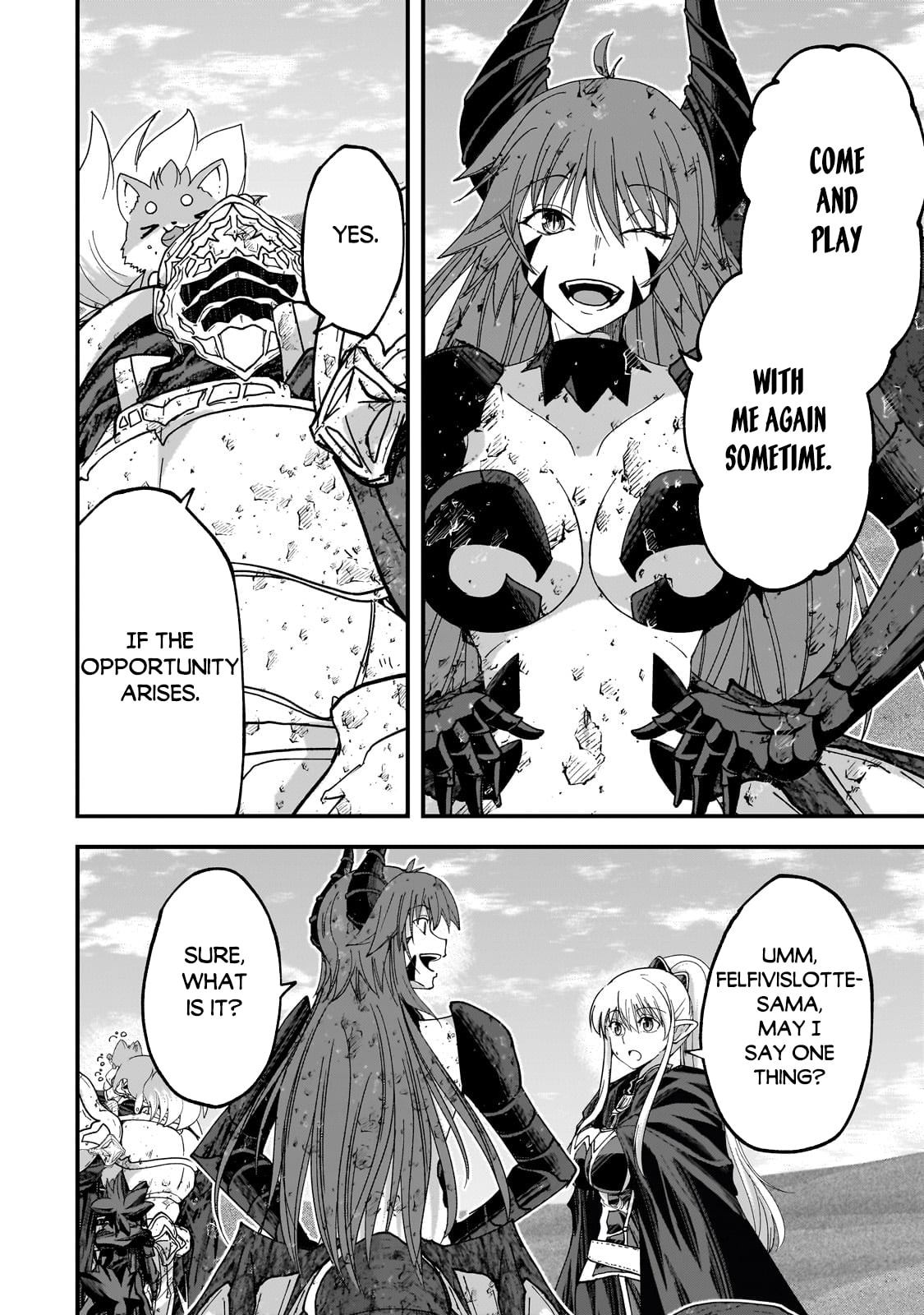 Skeleton Knight in Another World Chapter 66.2 page 3 - 