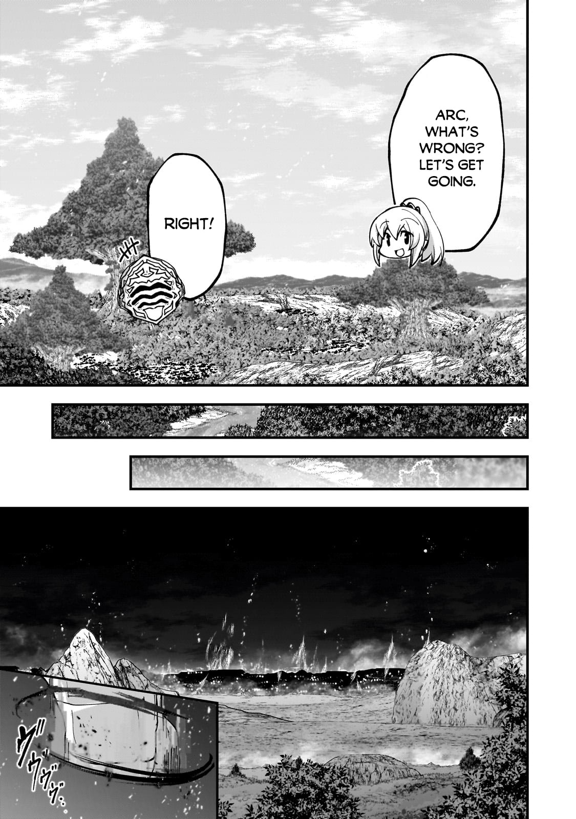 Skeleton Knight in Another World Chapter 67.2 page 5 - 