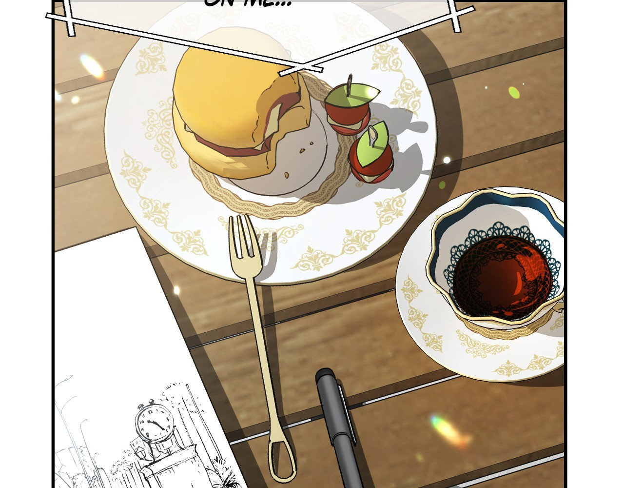 Sketch Chapter 124 page 122 - 
