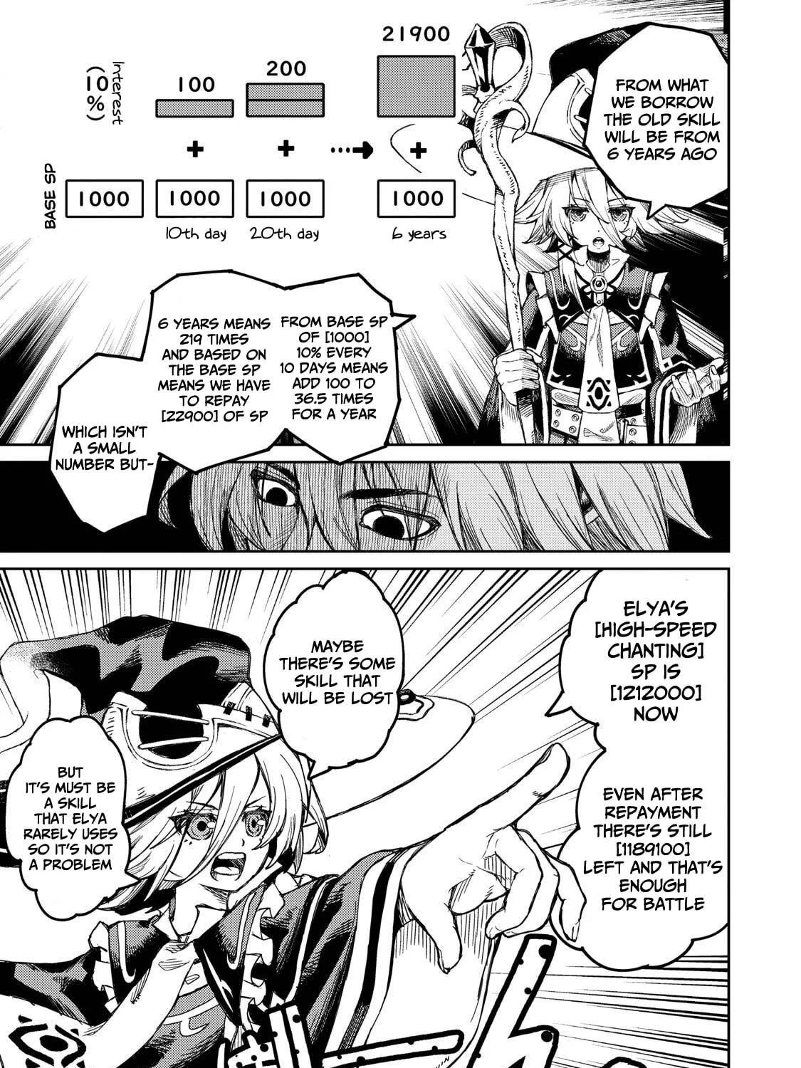 "Skill Lender" Get Back His Pride: Before I Started Lending, I Told You This Loan Charges 10% Interest Every 10 Days, Right? Chapter 1.2 page 34 - 