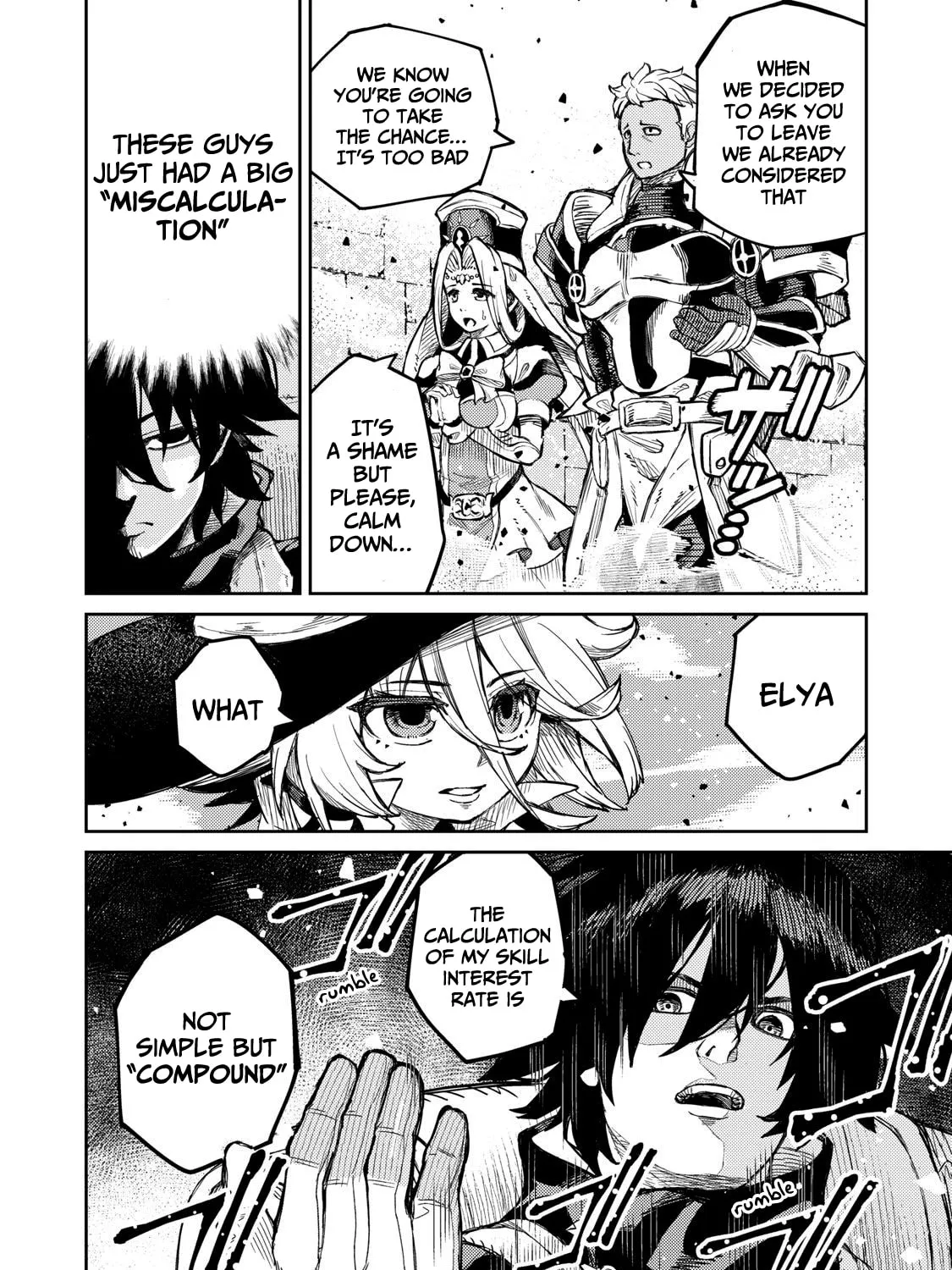 "Skill Lender" Get Back His Pride: Before I Started Lending, I Told You This Loan Charges 10% Interest Every 10 Days, Right? Chapter 1.2 page 36 - 