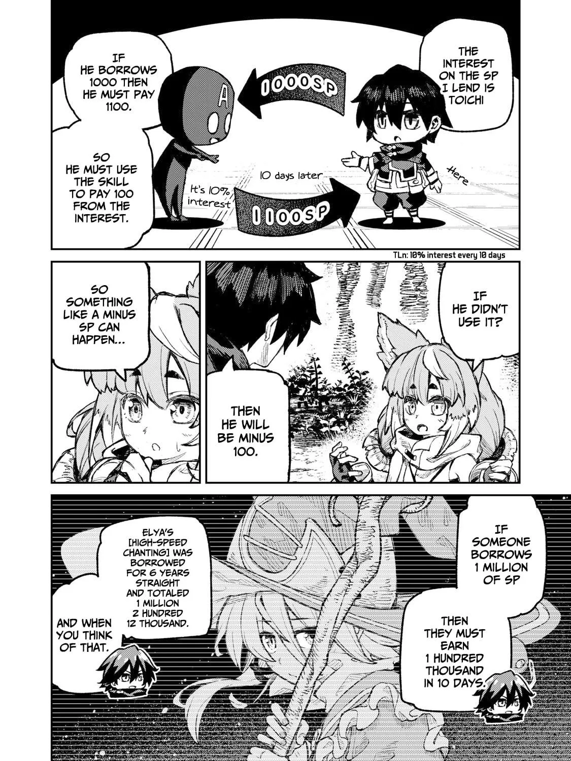 "Skill Lender" Get Back His Pride: Before I Started Lending, I Told You This Loan Charges 10% Interest Every 10 Days, Right? Chapter 14 page 28 - 