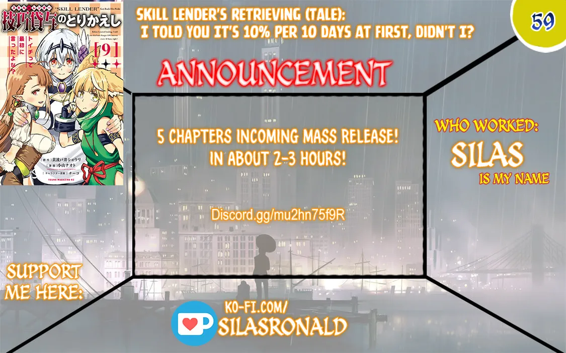 "Skill Lender" Get Back His Pride: Before I Started Lending, I Told You This Loan Charges 10% Interest Every 10 Days, Right? Chapter 59 page 1 - 