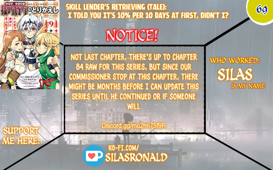 "Skill Lender" Get Back His Pride: Before I Started Lending, I Told You This Loan Charges 10% Interest Every 10 Days, Right? Chapter 69 page 1 - 