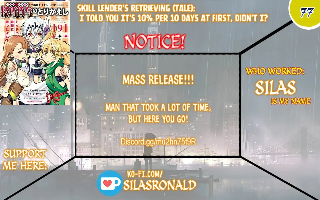 "Skill Lender" Get Back His Pride: Before I Started Lending, I Told You This Loan Charges 10% Interest Every 10 Days, Right? Chapter 77 page 1 - 