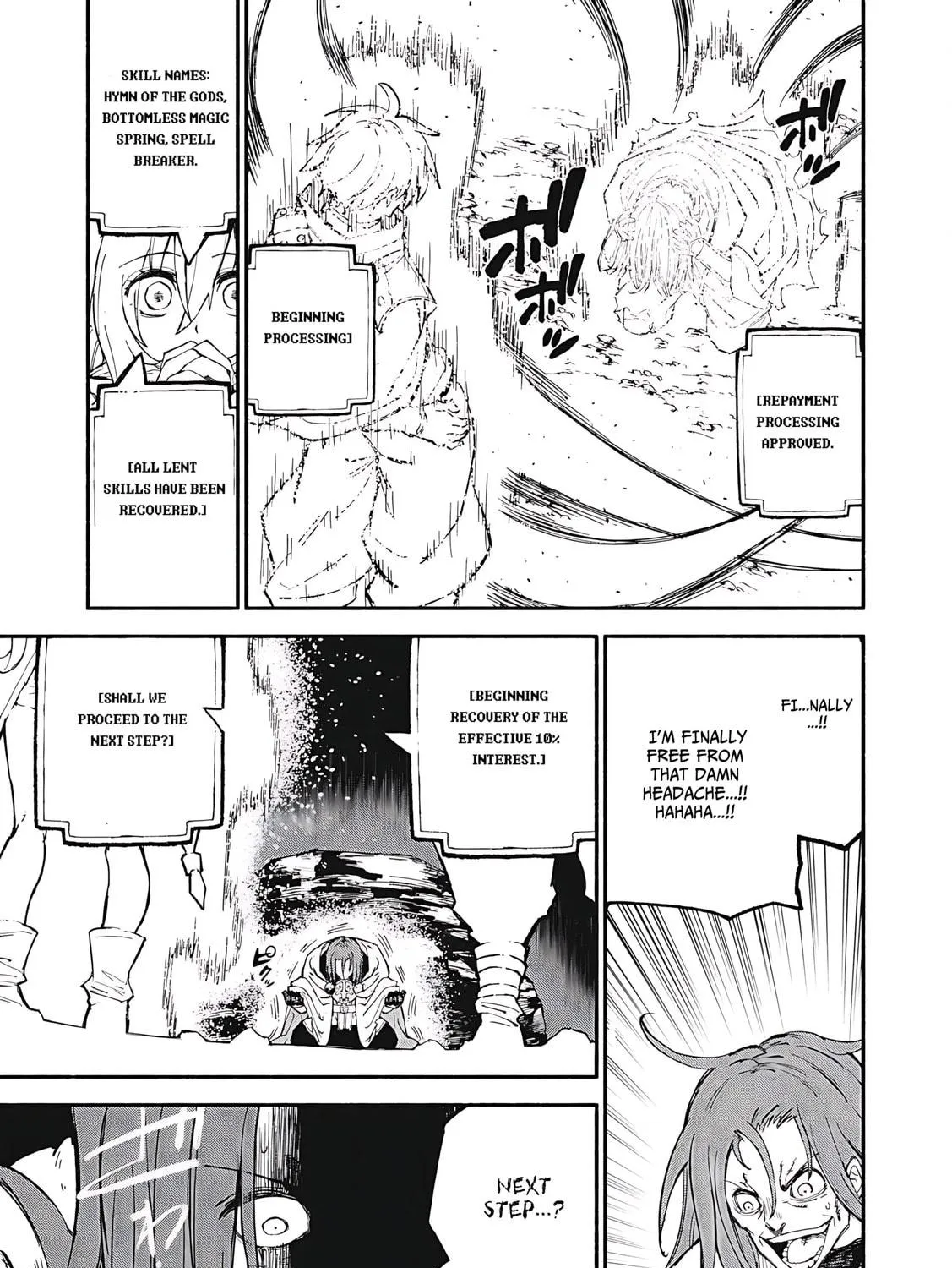 "Skill Lender" Get Back His Pride: Before I Started Lending, I Told You This Loan Charges 10% Interest Every 10 Days, Right? Chapter 79 page 34 - 