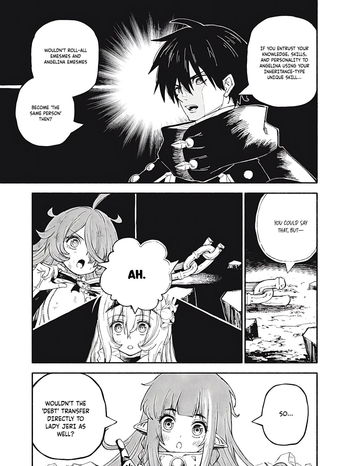 "Skill Lender" Get Back His Pride: Before I Started Lending, I Told You This Loan Charges 10% Interest Every 10 Days, Right? Chapter 84 page 14 - 