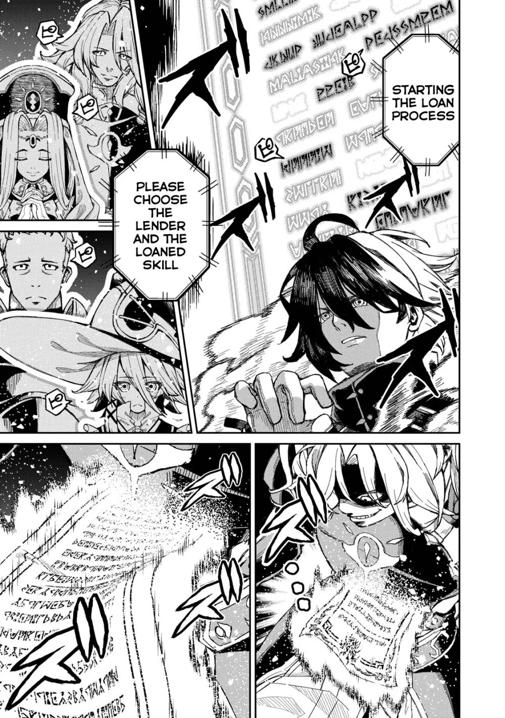 Skill Lender’s retrieving (Tale) ~I told you it’s 10% per 10 days at first, didn’t I~ Chapter 1.1 page 14 - 