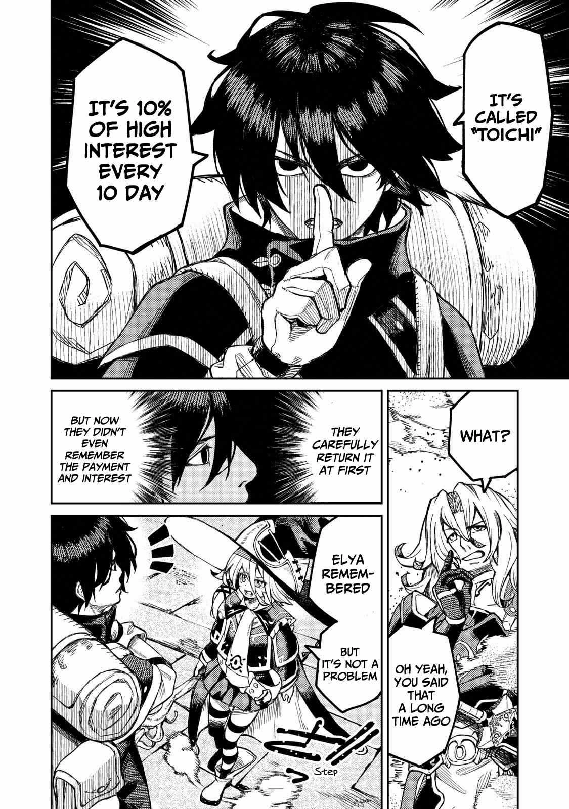 Skill Lender’s retrieving (Tale) ~I told you it’s 10% per 10 days at first, didn’t I~ Chapter 1.2 page 17 - 