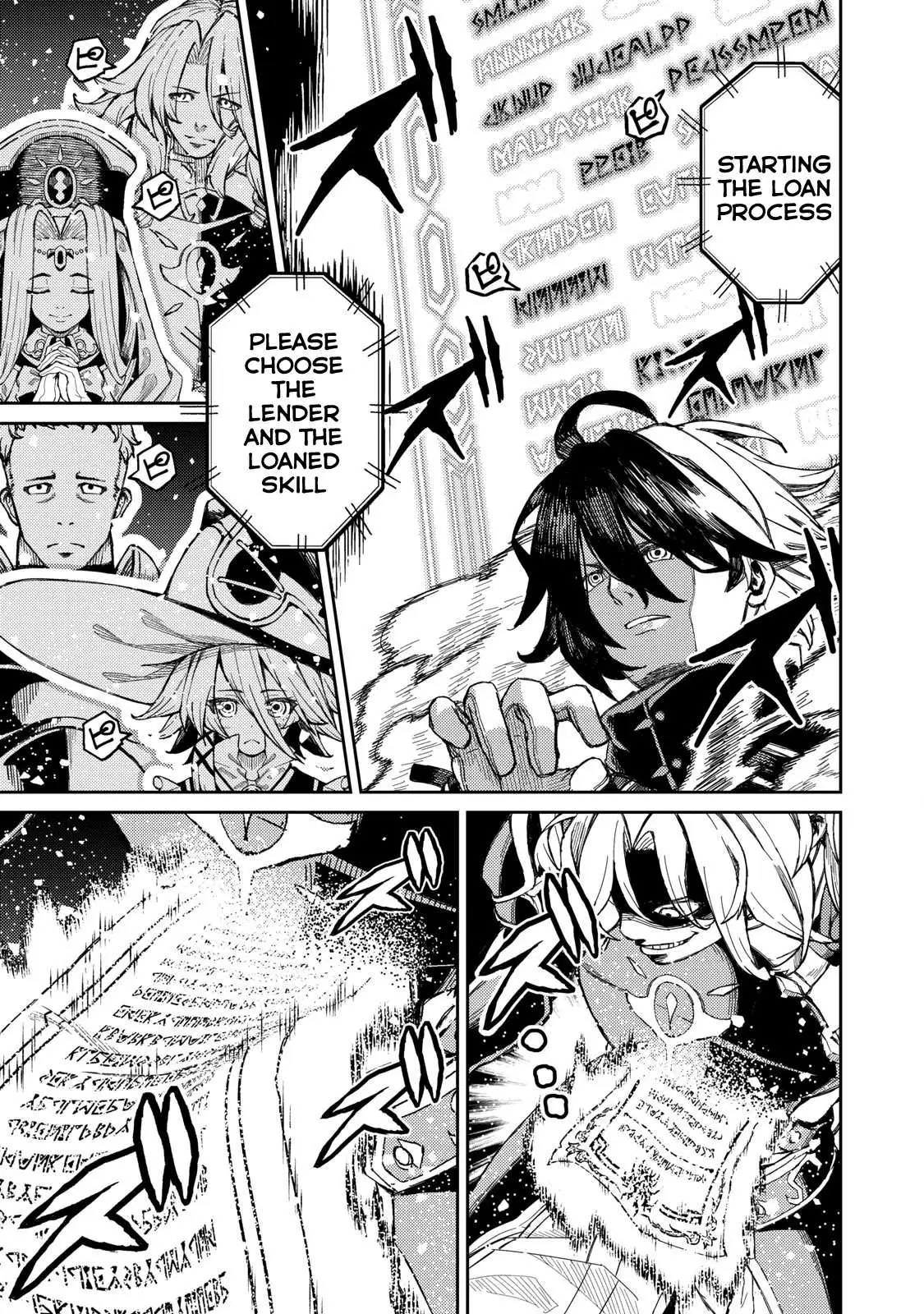 Skill Lender’s retrieving (Tale) ~I told you it’s 10% per 10 days at first, didn’t I~ Chapter 1 page 14 - 