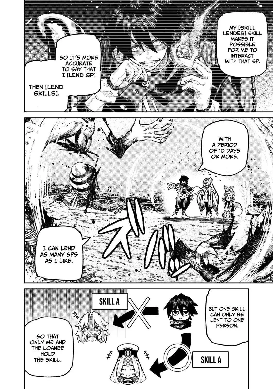 Skill Lender’s retrieving (Tale) ~I told you it’s 10% per 10 days at first, didn’t I~ Chapter 14 page 13 - 
