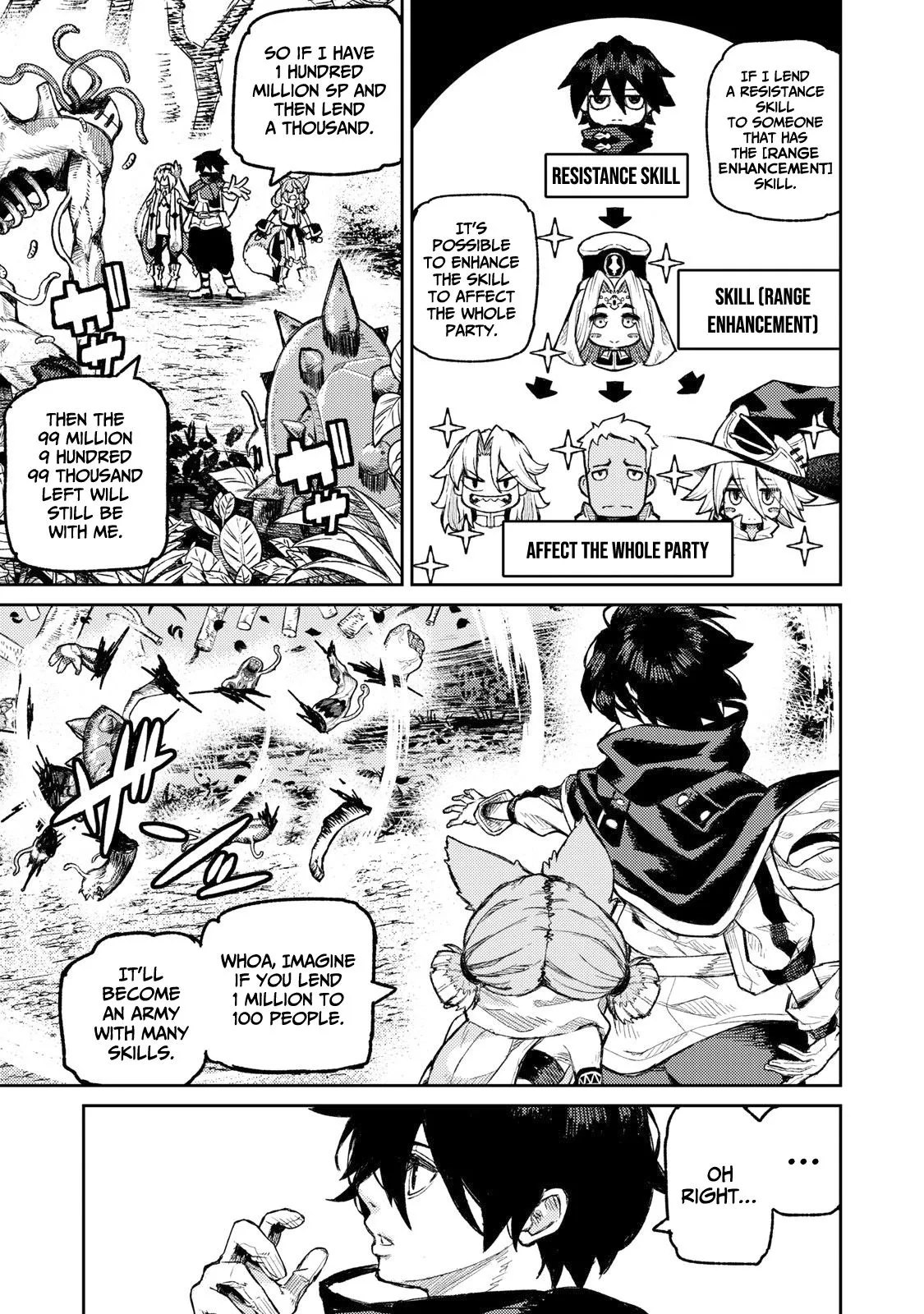 Skill Lender’s retrieving (Tale) ~I told you it’s 10% per 10 days at first, didn’t I~ Chapter 14 page 14 - 