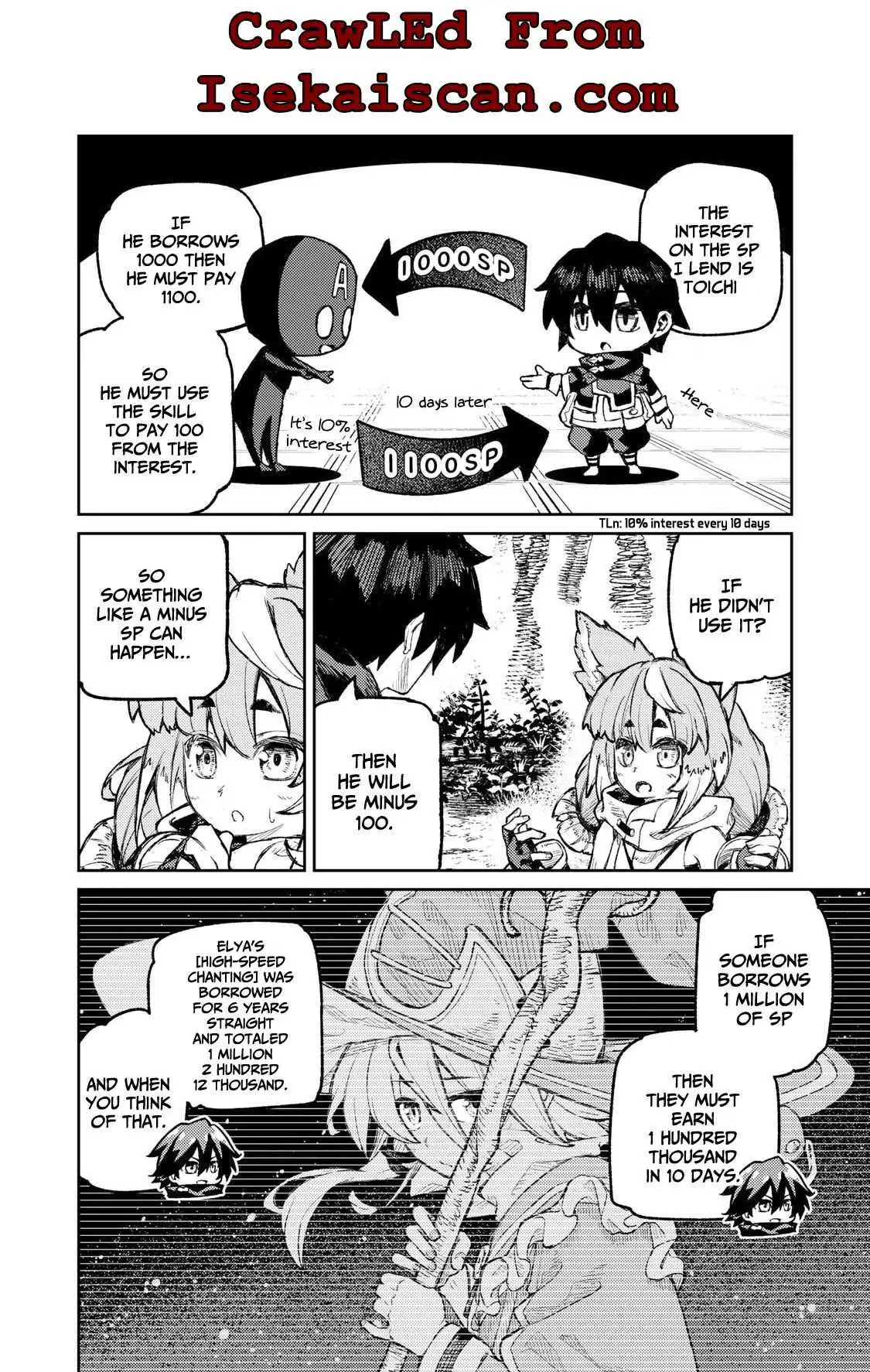 Skill Lender’s retrieving (Tale) ~I told you it’s 10% per 10 days at first, didn’t I~ Chapter 14 page 15 - 
