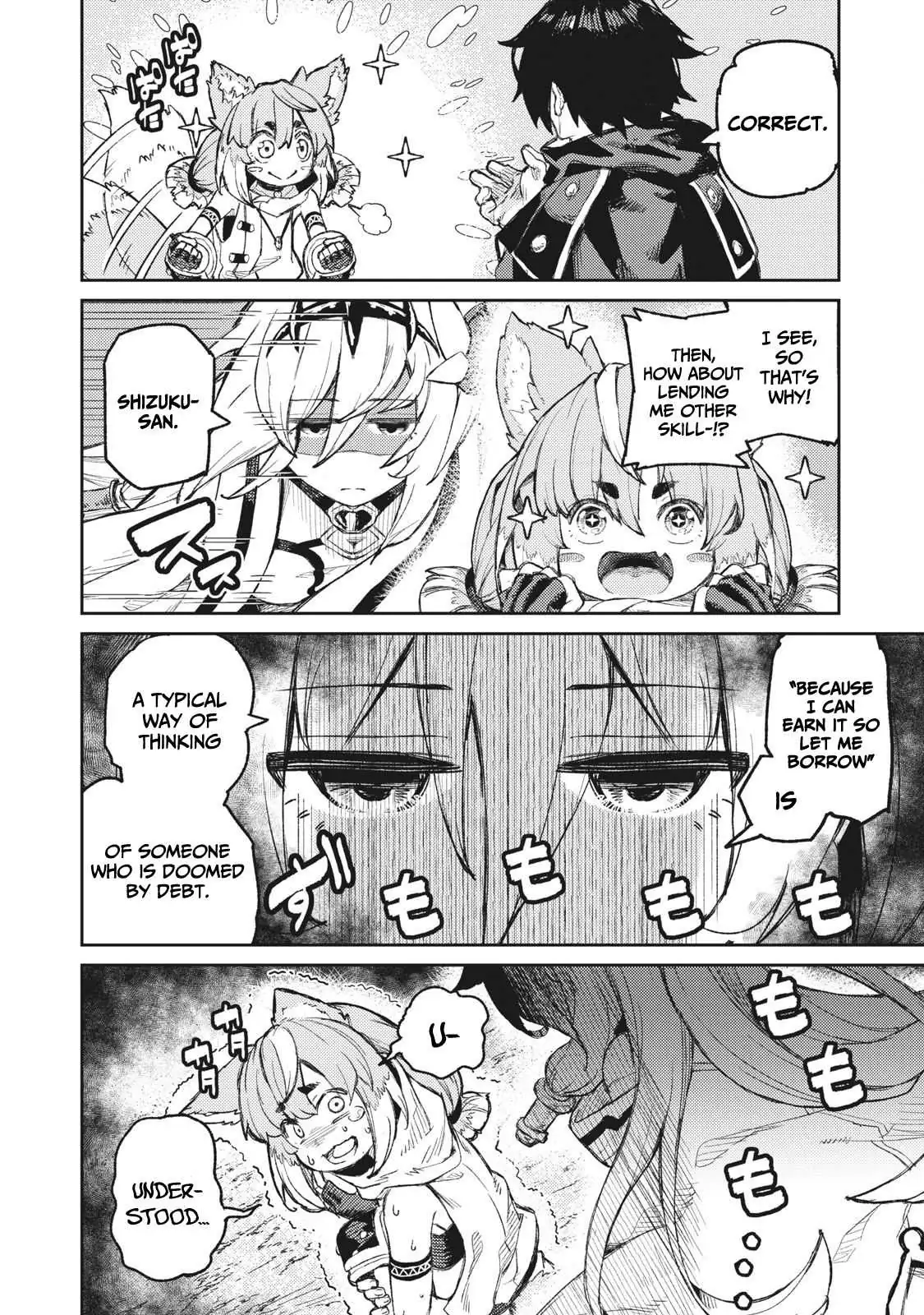 Skill Lender’s retrieving (Tale) ~I told you it’s 10% per 10 days at first, didn’t I~ Chapter 14 page 19 - 