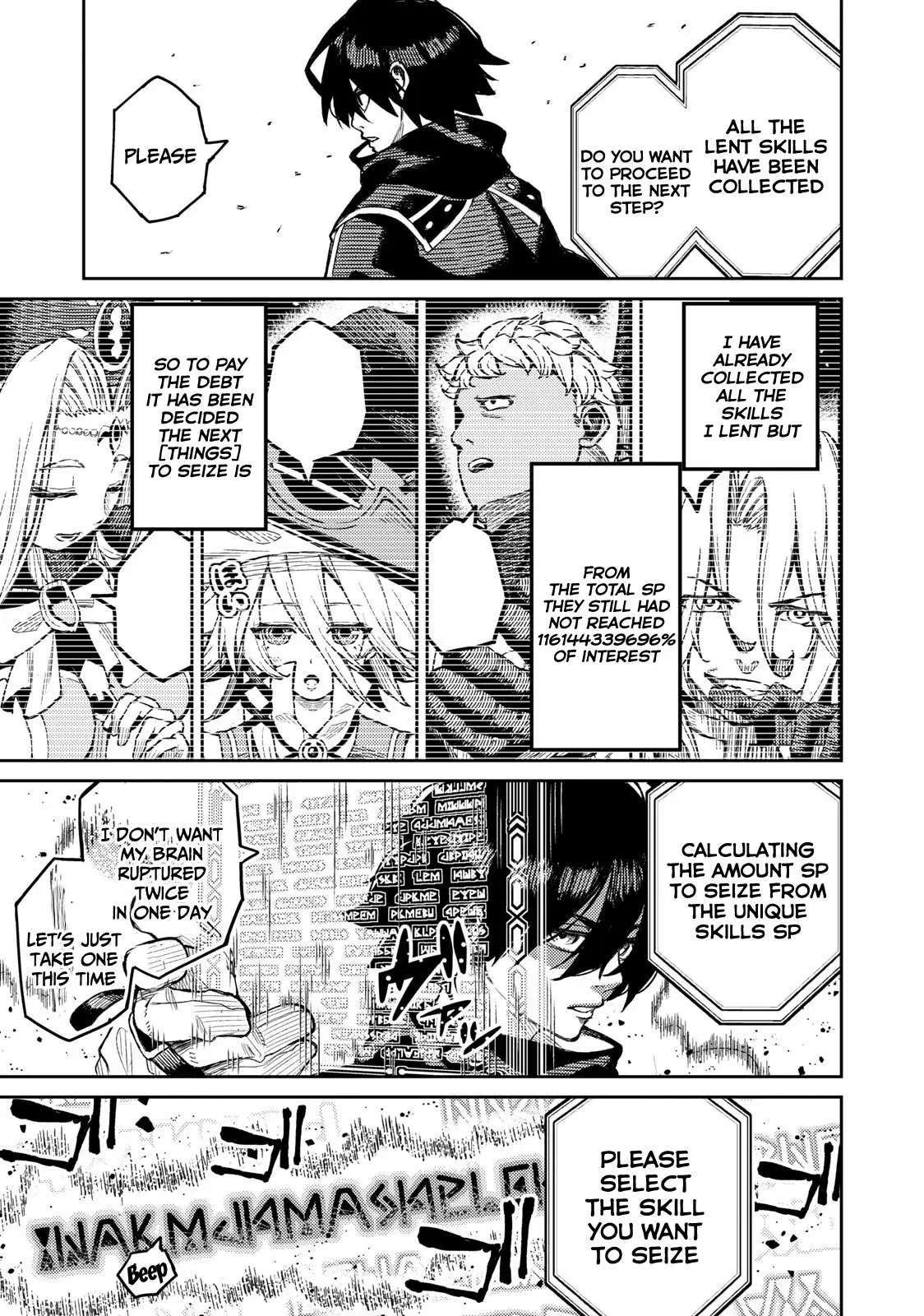 Skill Lender’s retrieving (Tale) ~I told you it’s 10% per 10 days at first, didn’t I~ Chapter 2 page 20 - 