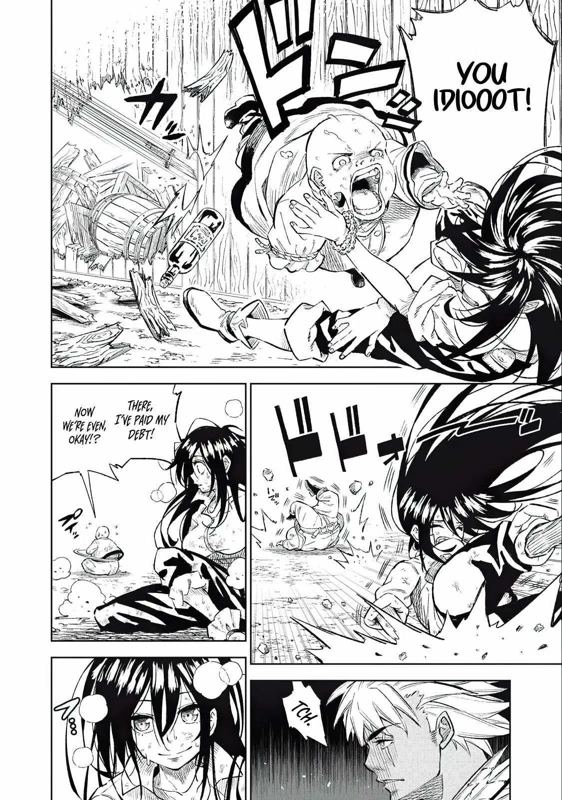 Skill Lender’s retrieving (Tale) ~I told you it’s 10% per 10 days at first, didn’t I~ Chapter 35 page 12 - 