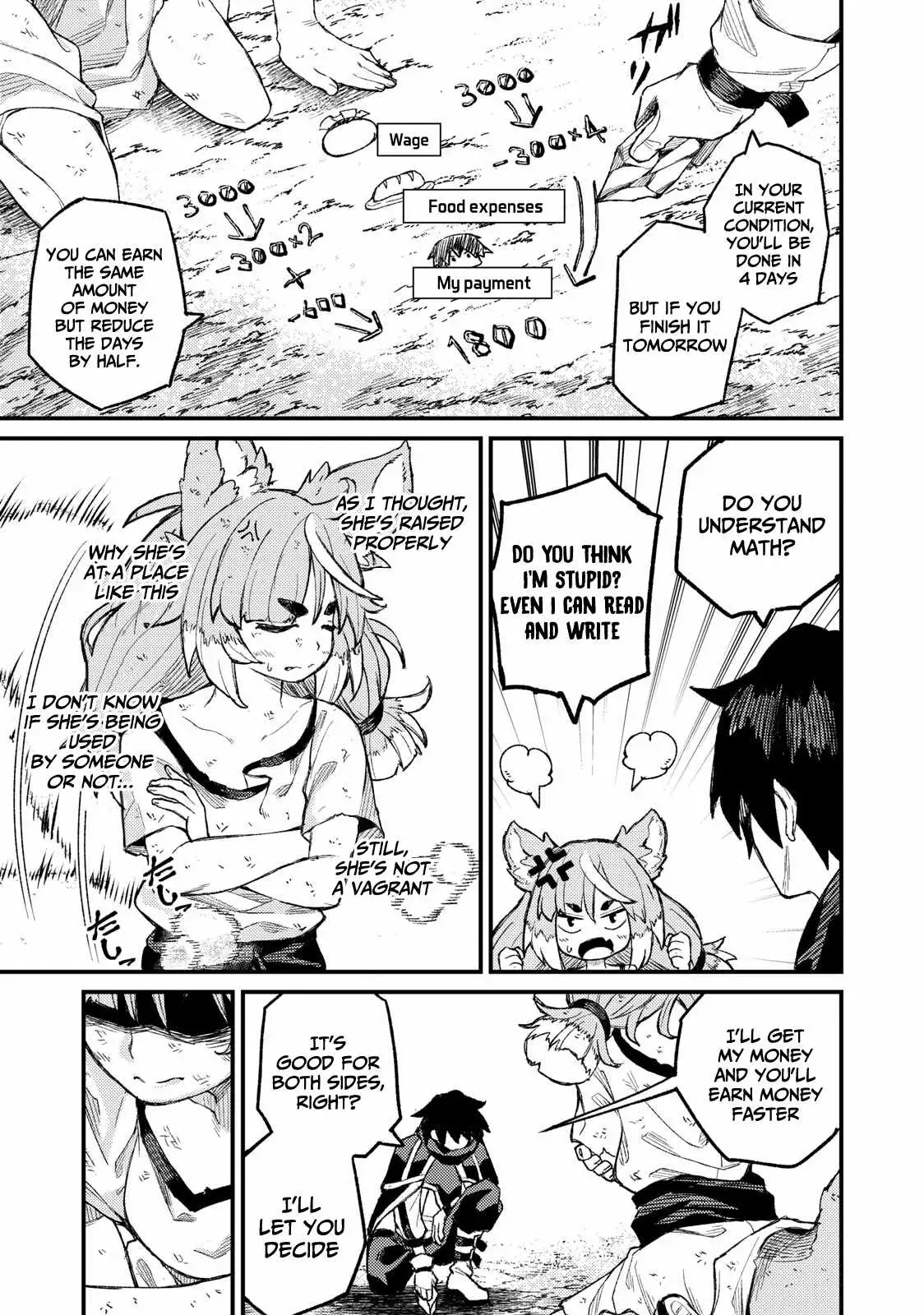 Skill Lender’s retrieving (Tale) ~I told you it’s 10% per 10 days at first, didn’t I~ Chapter 4 page 12 - 