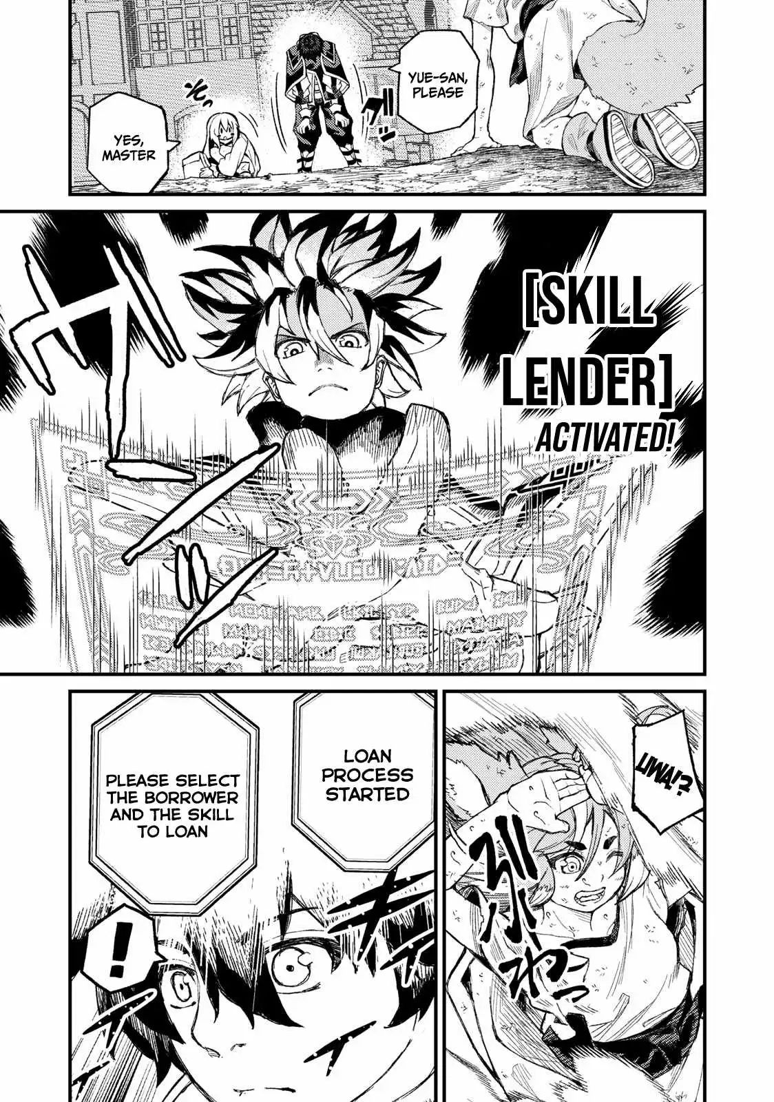 Skill Lender’s retrieving (Tale) ~I told you it’s 10% per 10 days at first, didn’t I~ Chapter 4 page 14 - 