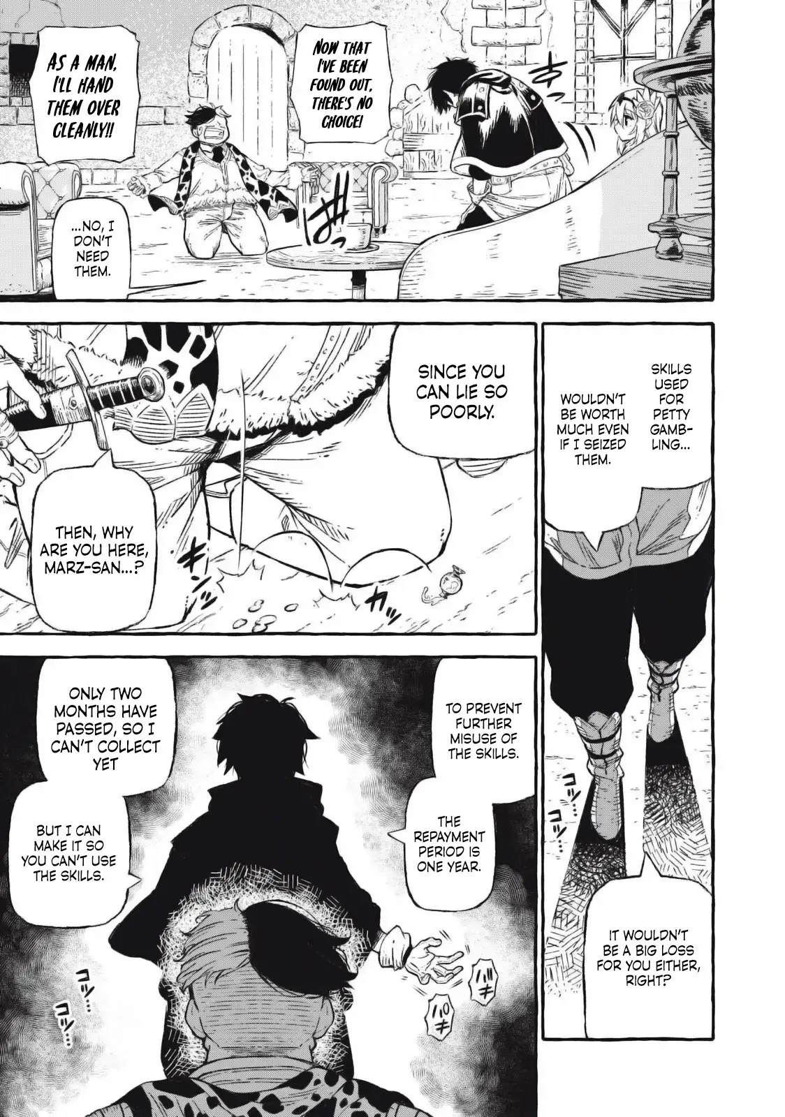 Skill Lender’s retrieving (Tale) ~I told you it’s 10% per 10 days at first, didn’t I~ Chapter 45 page 10 - 