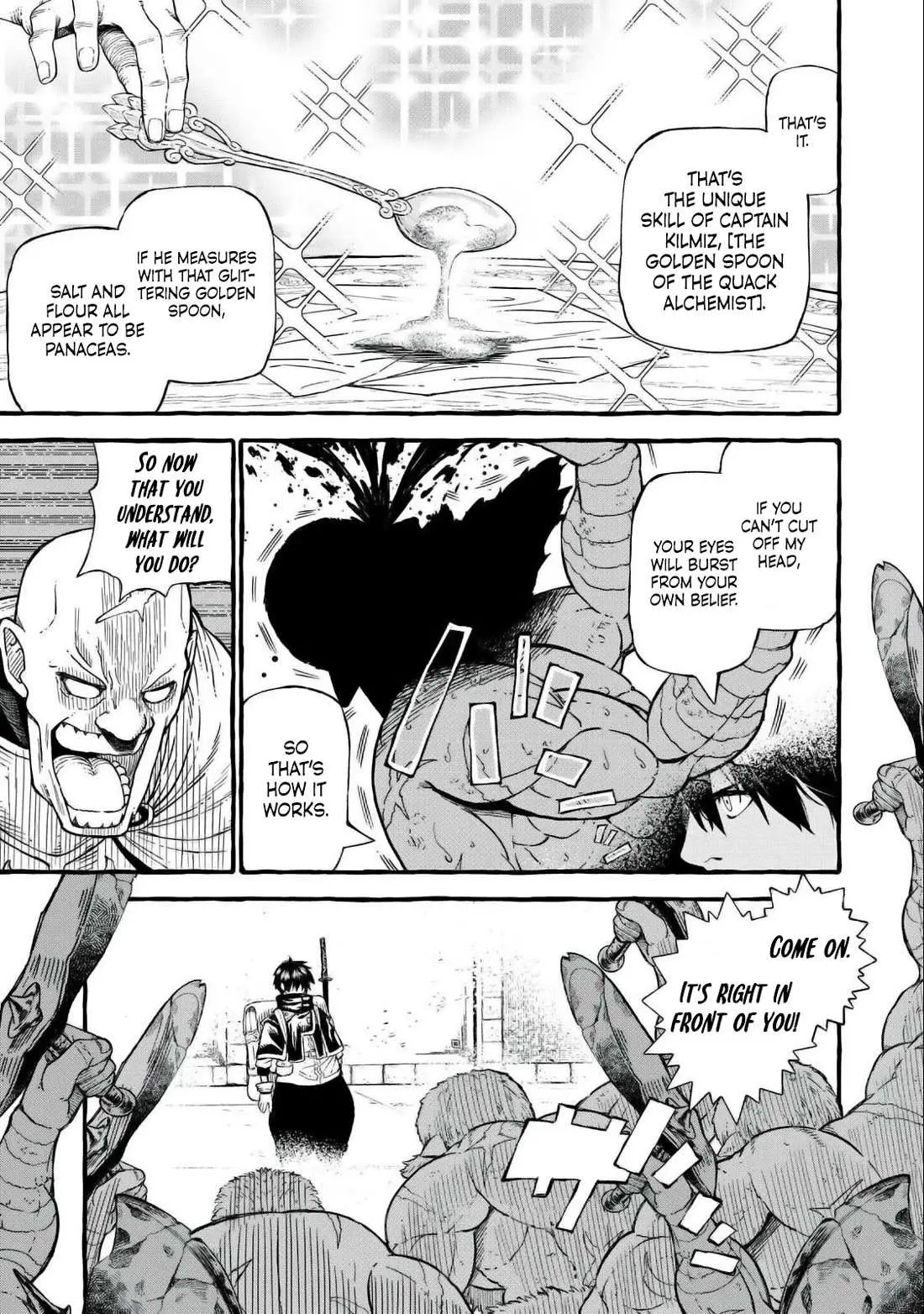 Skill Lender’s retrieving (Tale) ~I told you it’s 10% per 10 days at first, didn’t I~ Chapter 49 page 14 - 